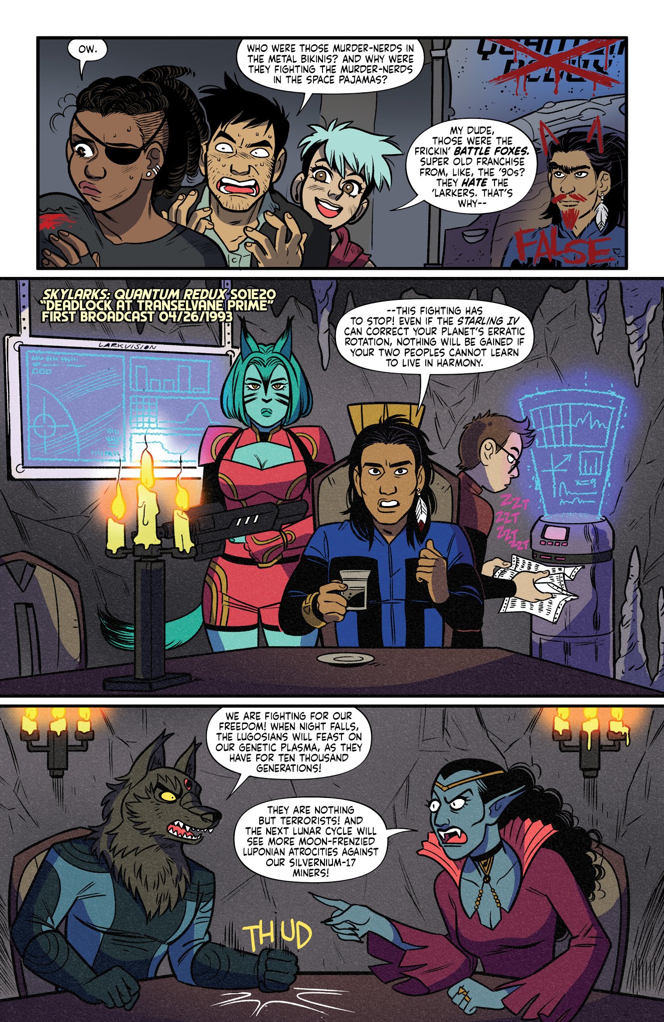 Read online The Long Con comic -  Issue #4 - 9