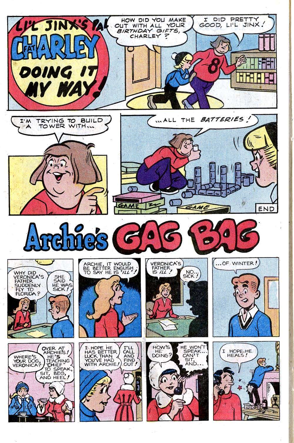 Read online Archie (1960) comic -  Issue #278 - 10