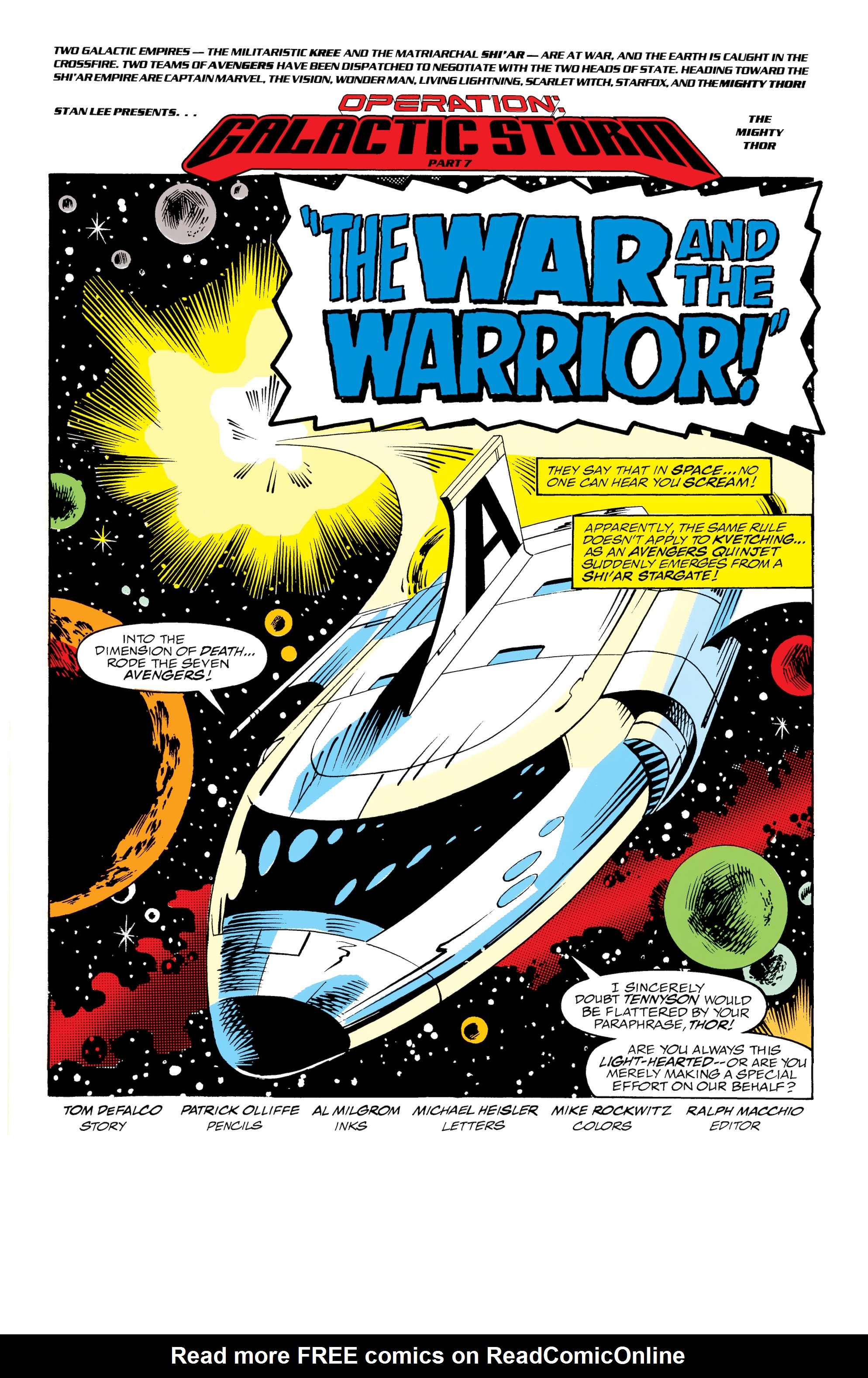 Read online Avengers Epic Collection: Operation Galactic Storm comic -  Issue # TPB (Part 2) - 38