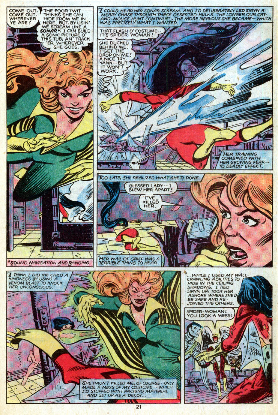 Read online Spider-Woman (1978) comic -  Issue #38 - 17