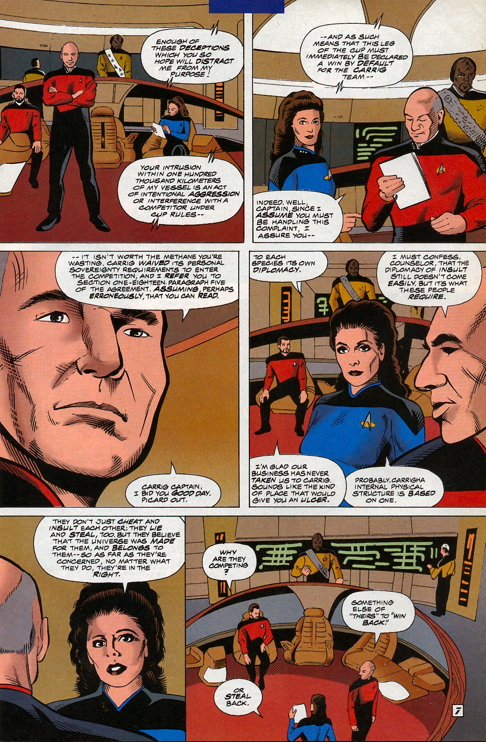 Read online Star Trek: The Next Generation - Ill Wind comic -  Issue #1 - 7