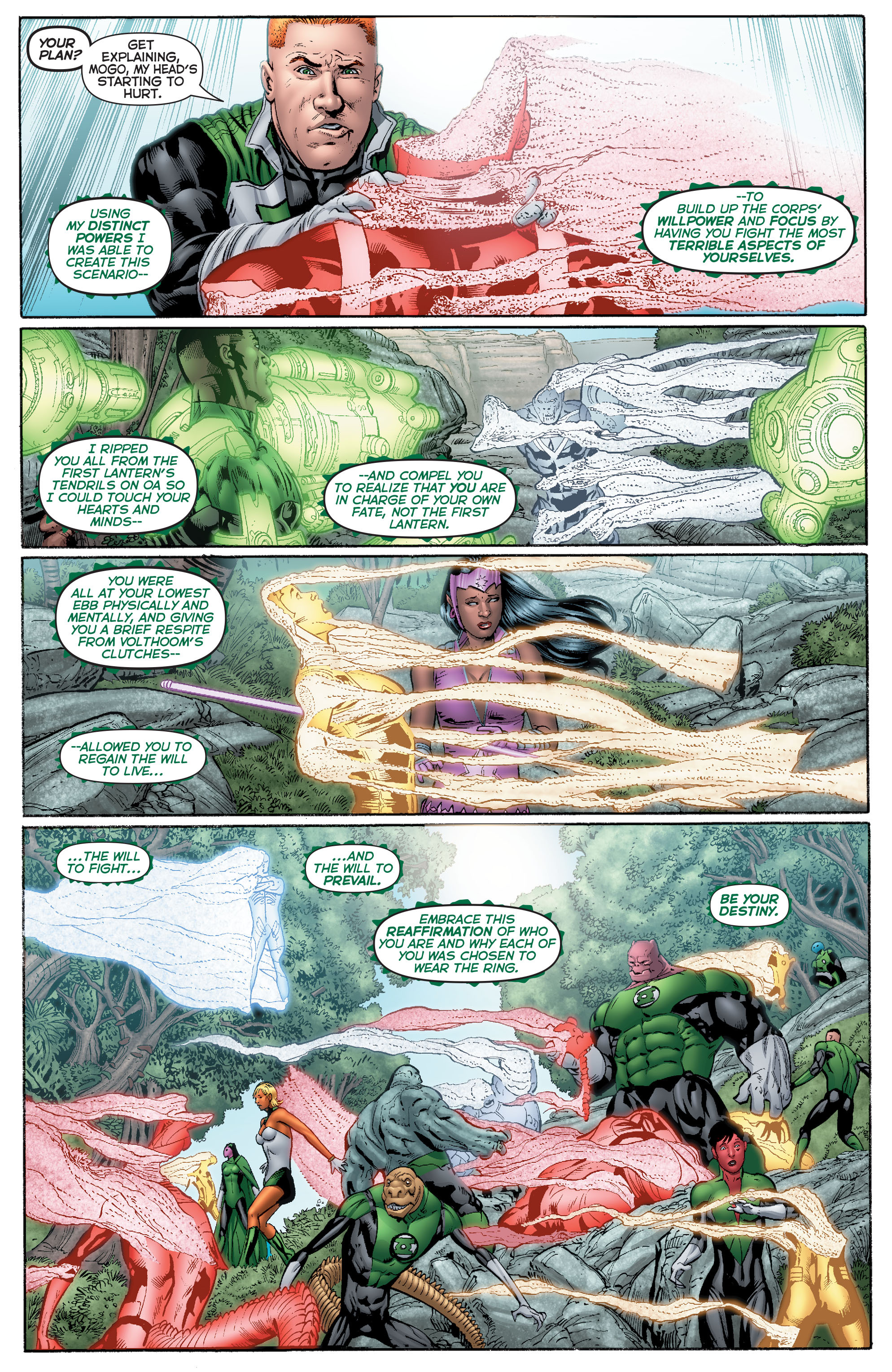 Read online Green Lantern: The Wrath of the First Lantern comic -  Issue # TPB - 207