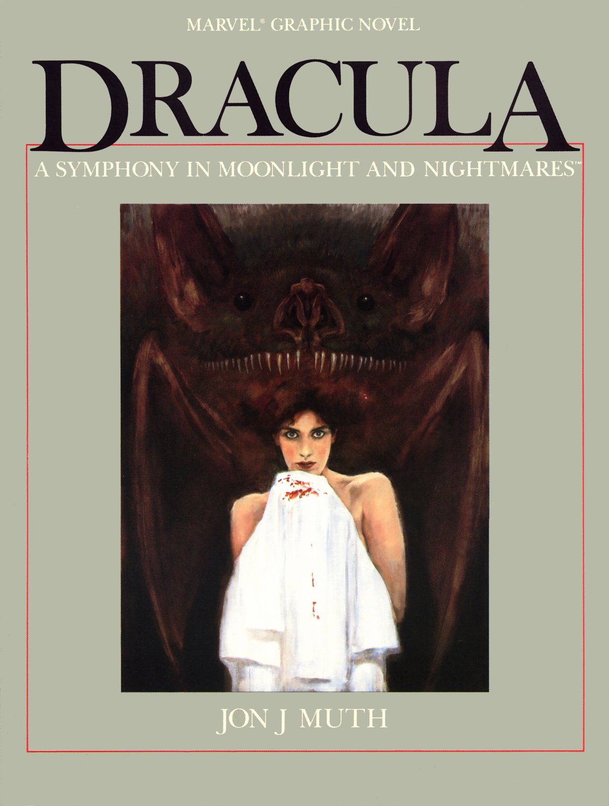 Read online Marvel Graphic Novel comic -  Issue #26 - Dracula A Symphony In Moonlight and Nightmares - 1