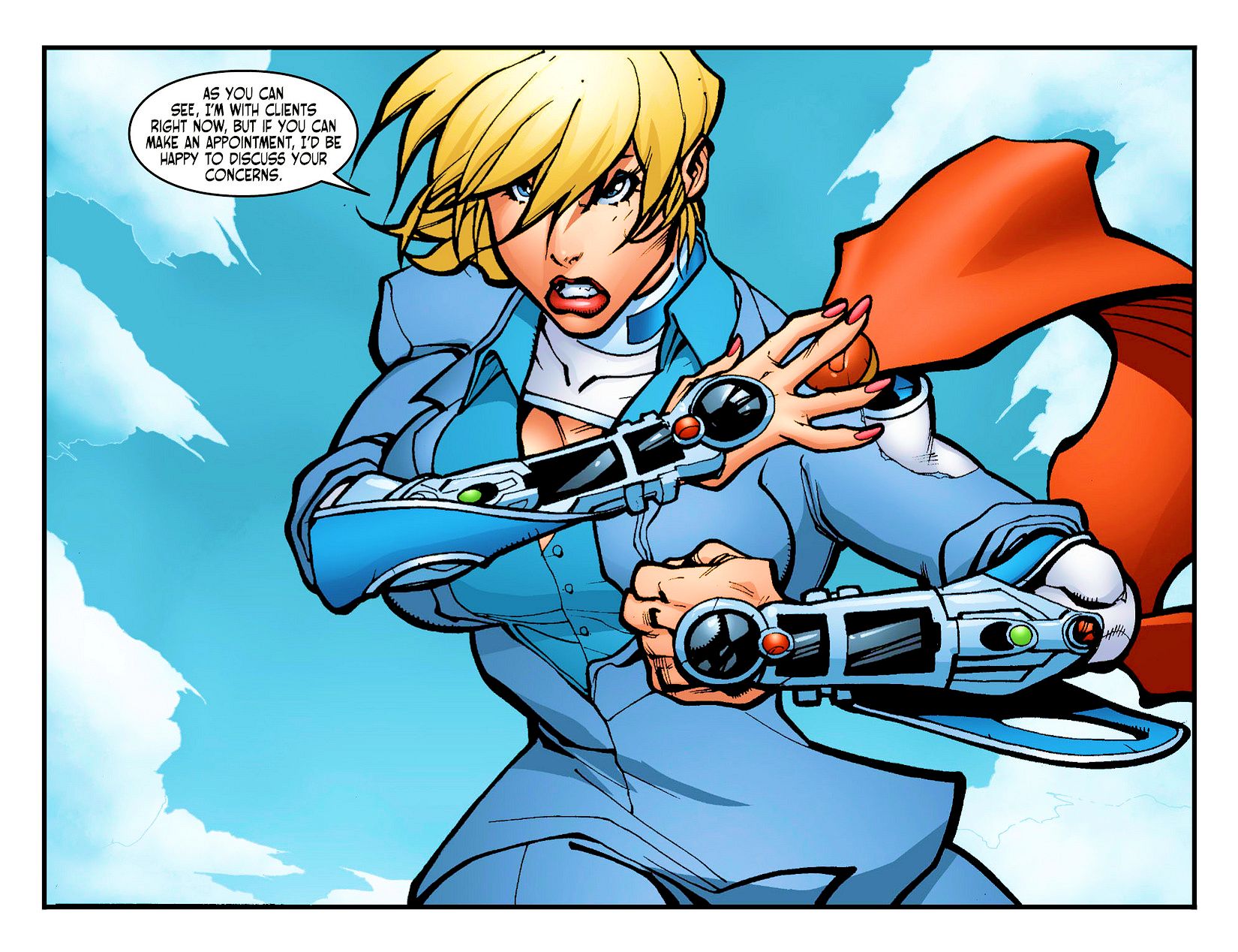 Read online Ame-Comi: Power Girl comic -  Issue #1 - 13