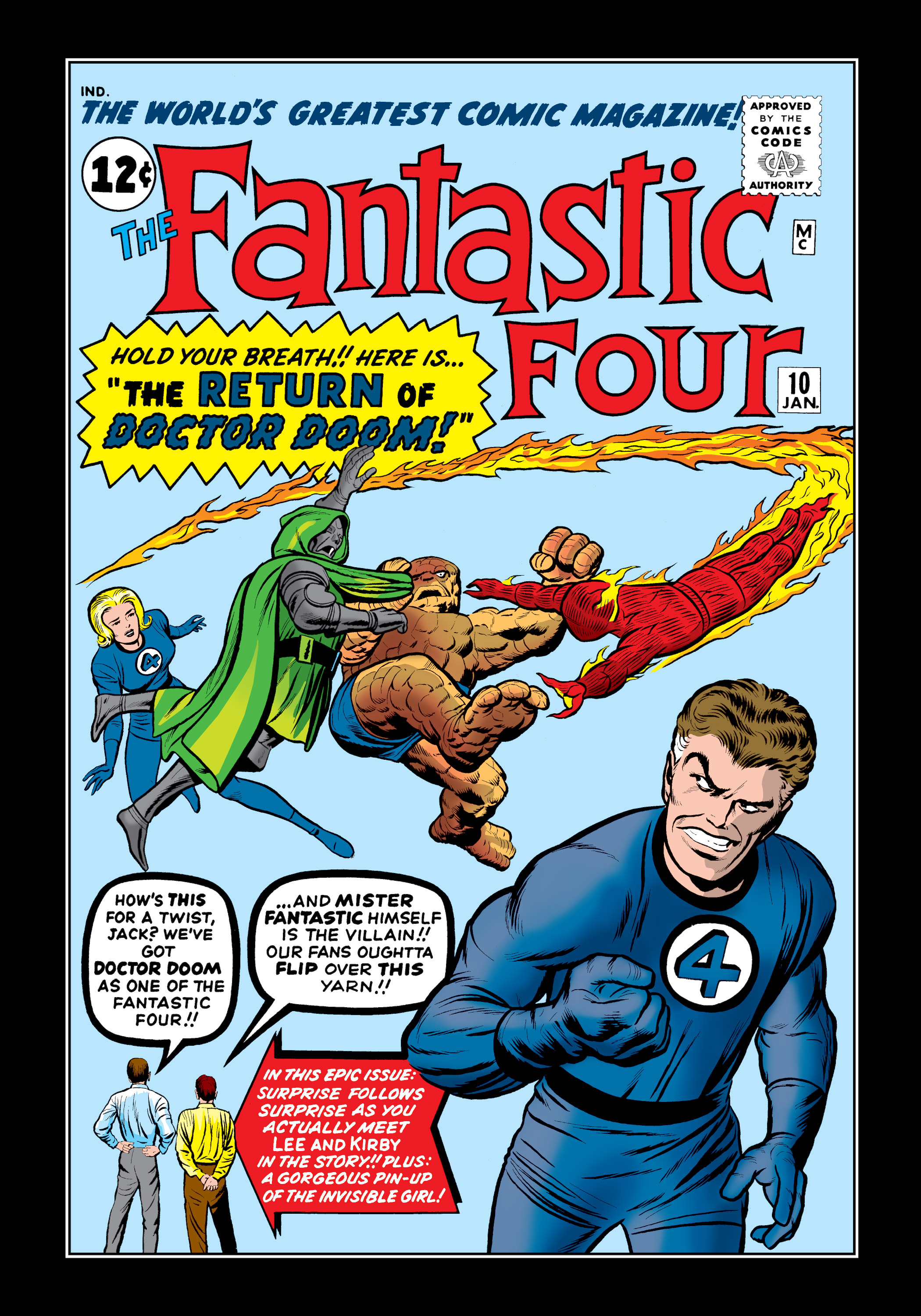 Read online Marvel Masterworks: The Fantastic Four comic -  Issue # TPB 1 (Part 3) - 32