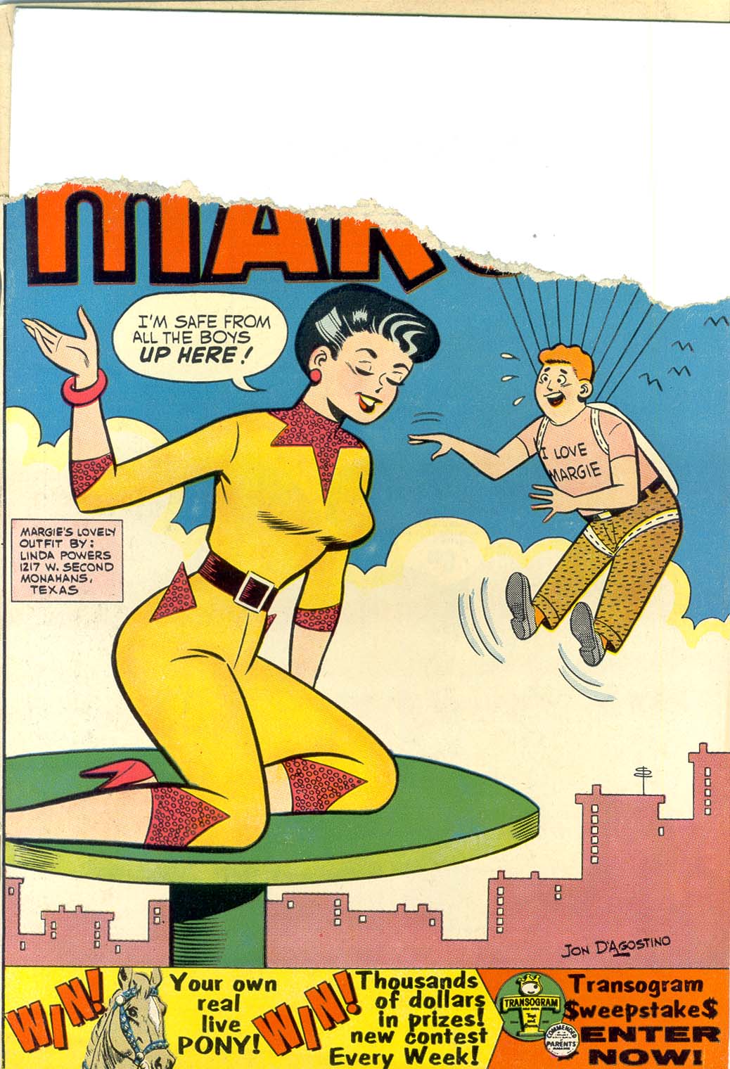 Read online My Little Margie (1954) comic -  Issue #30 - 2