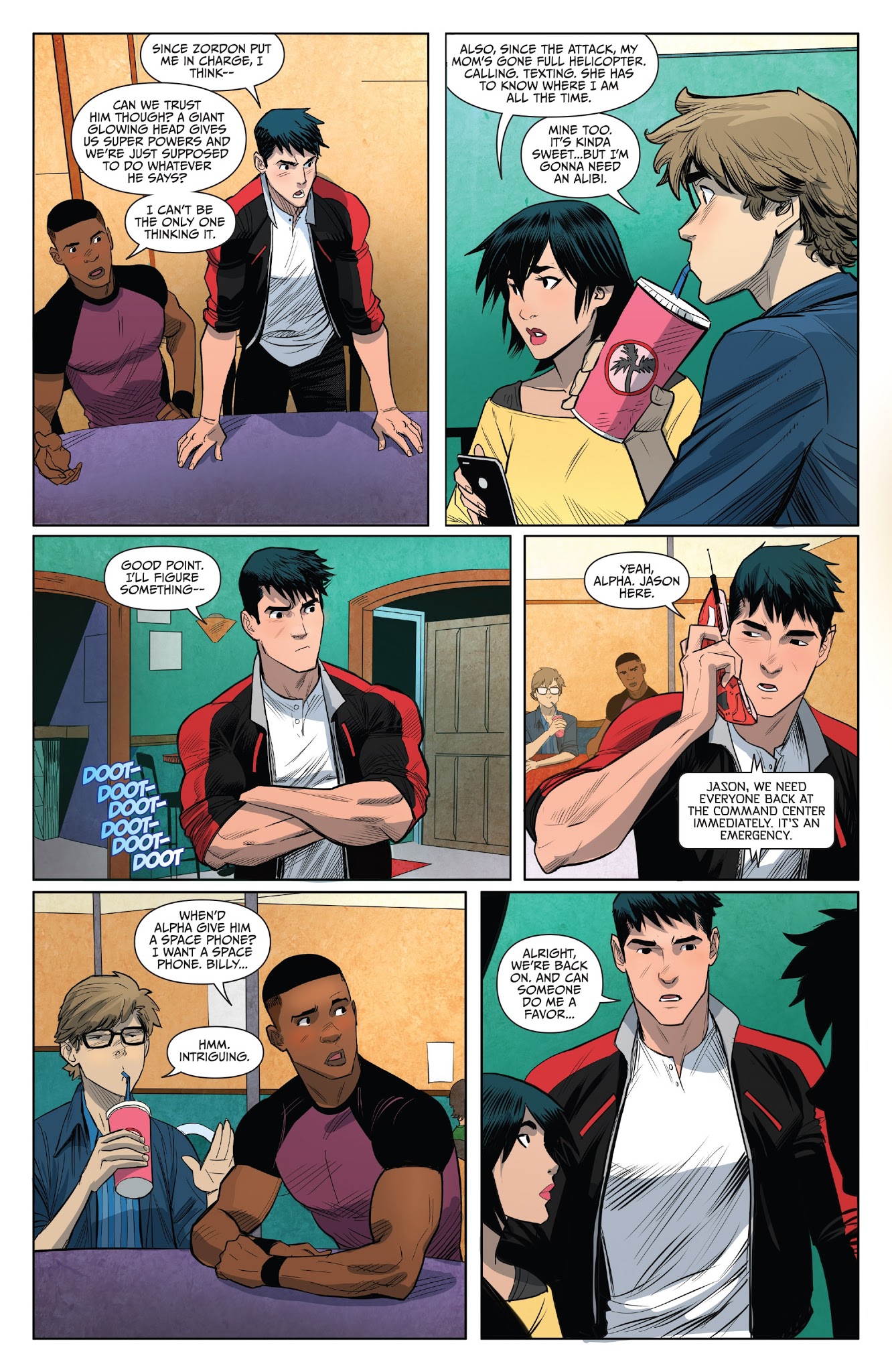 Read online Saban's Go Go Power Rangers comic -  Issue #1 - 13