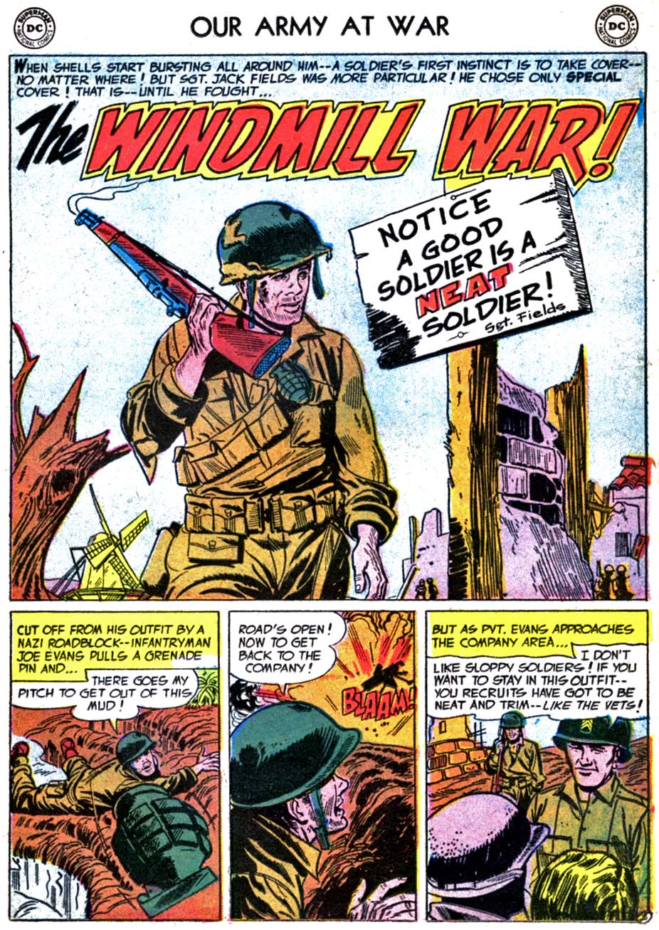 Read online Our Army at War (1952) comic -  Issue #39 - 19
