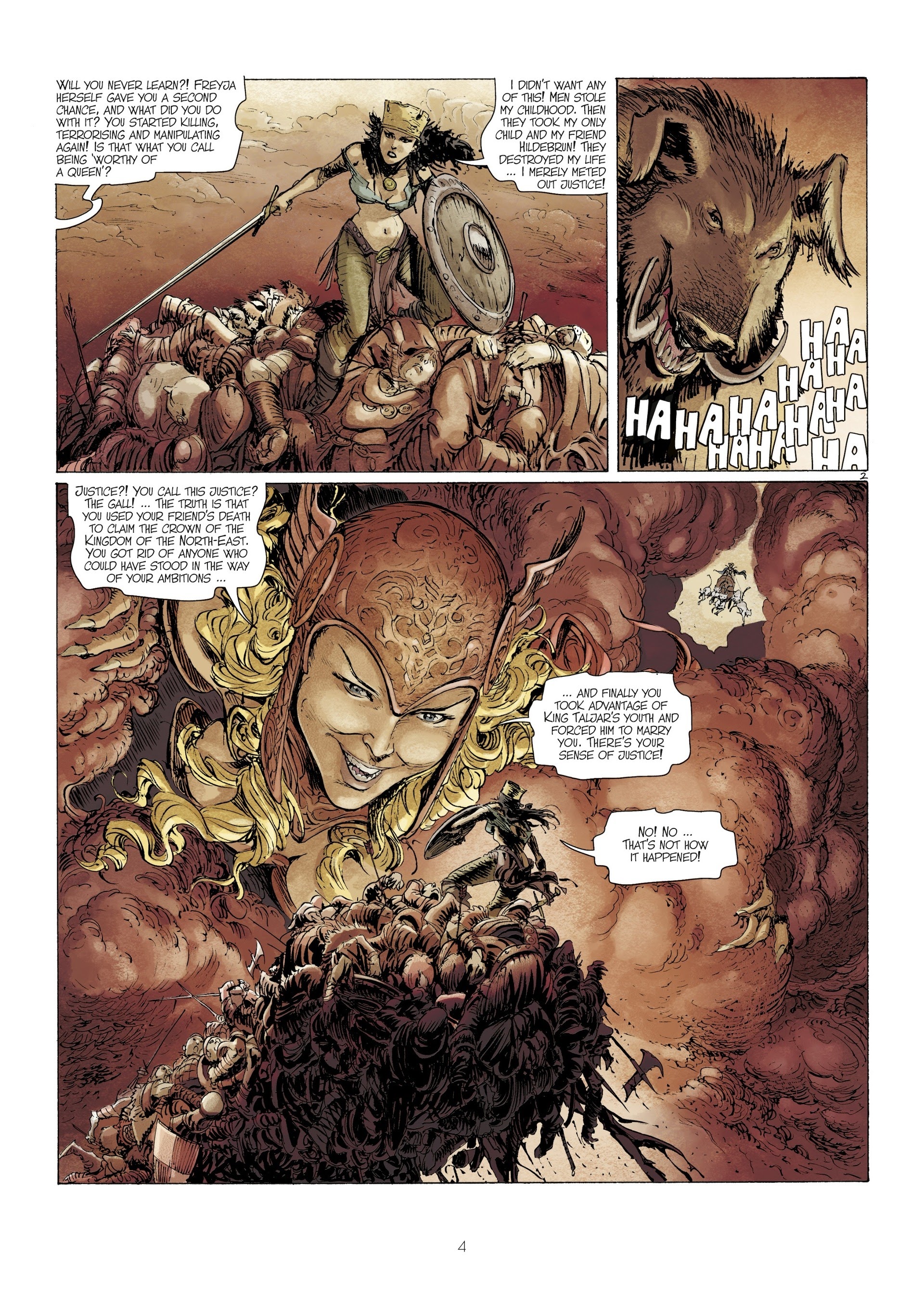 Read online Kriss of Valnor: Red as the Raheborg comic -  Issue # Full - 6
