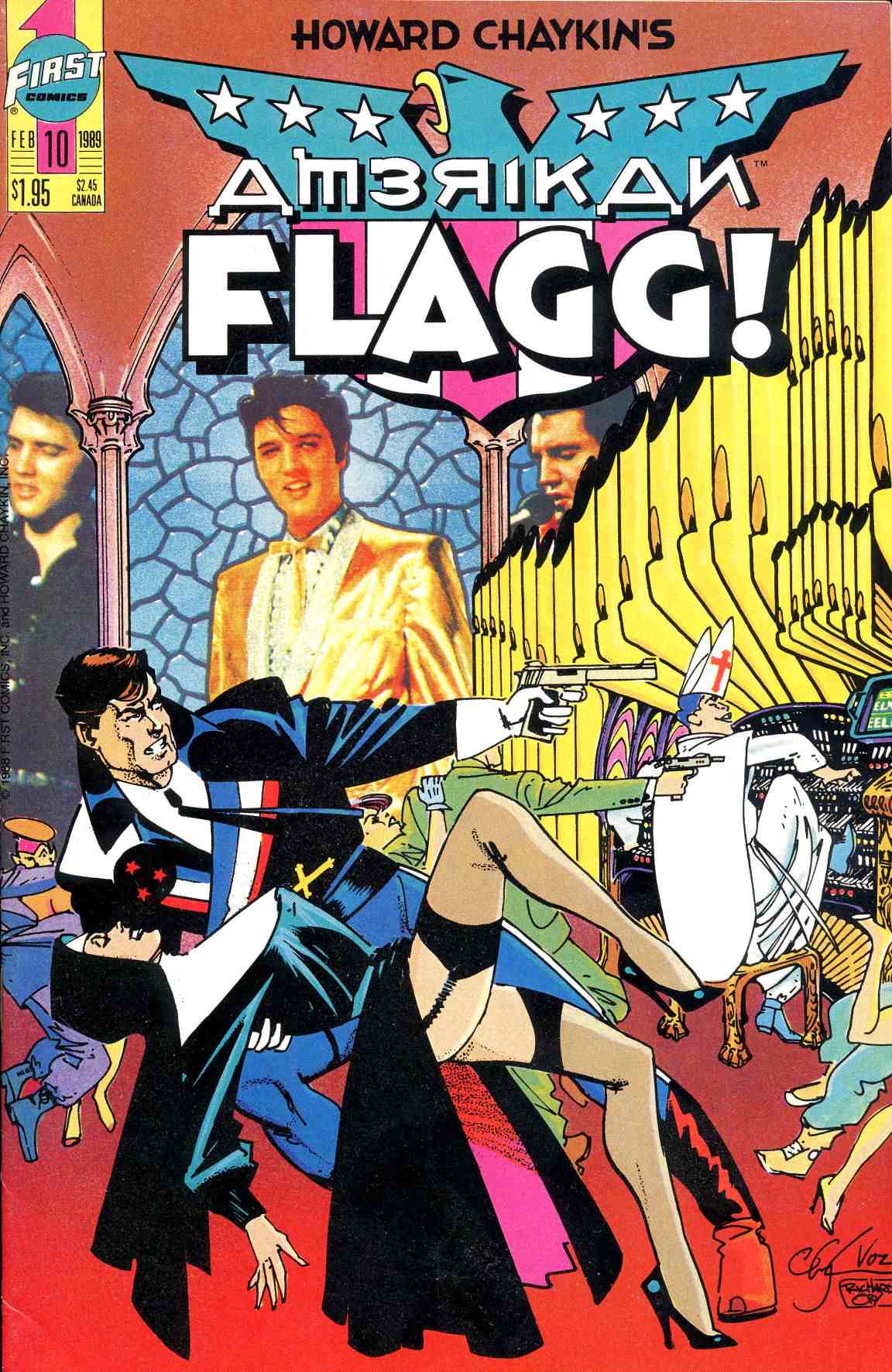 Read online Howard Chaykin's American Flagg comic -  Issue #10 - 1