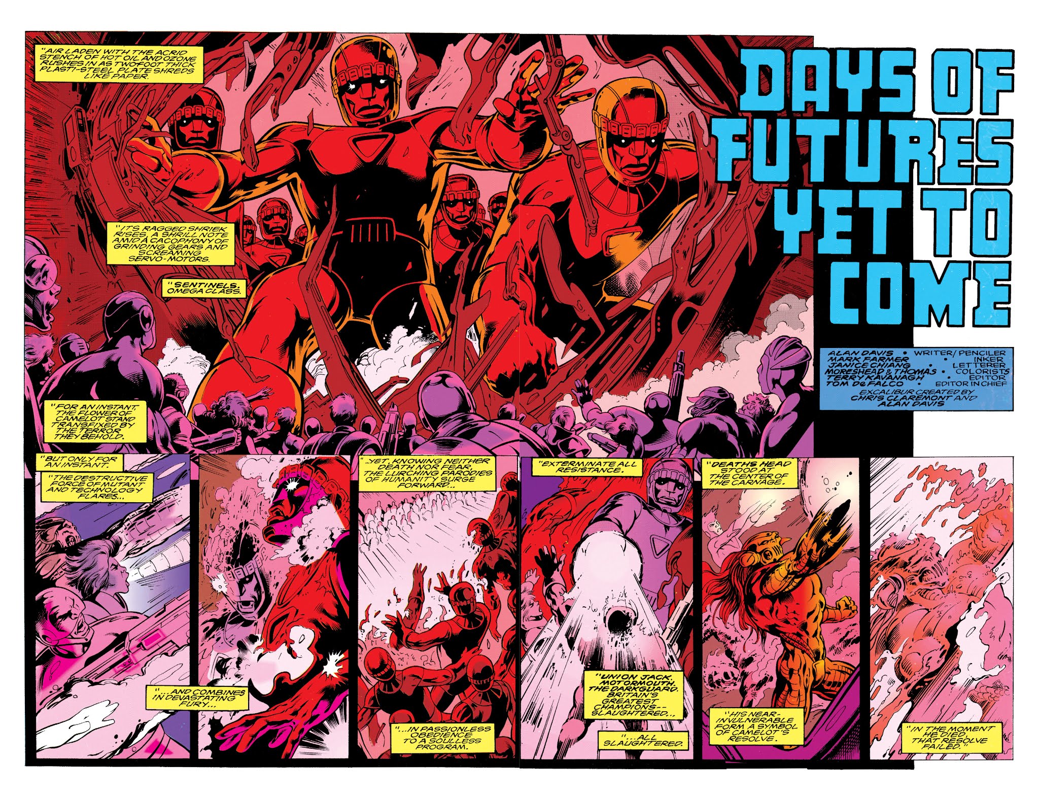 Read online Excalibur Visionaries: Alan Davis comic -  Issue # TPB 3 (Part 2) - 87