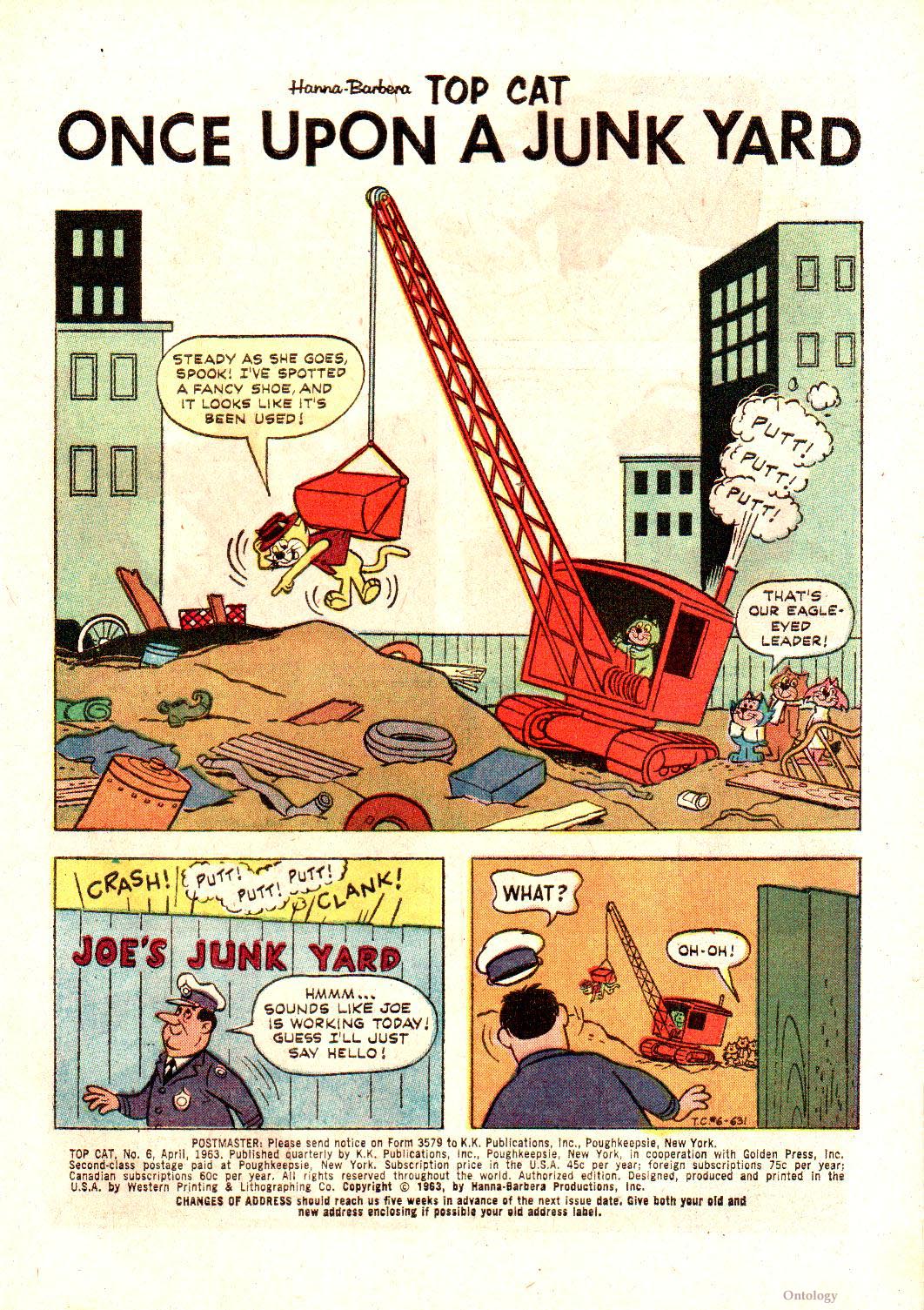 Read online Top Cat (1962) comic -  Issue #6 - 3