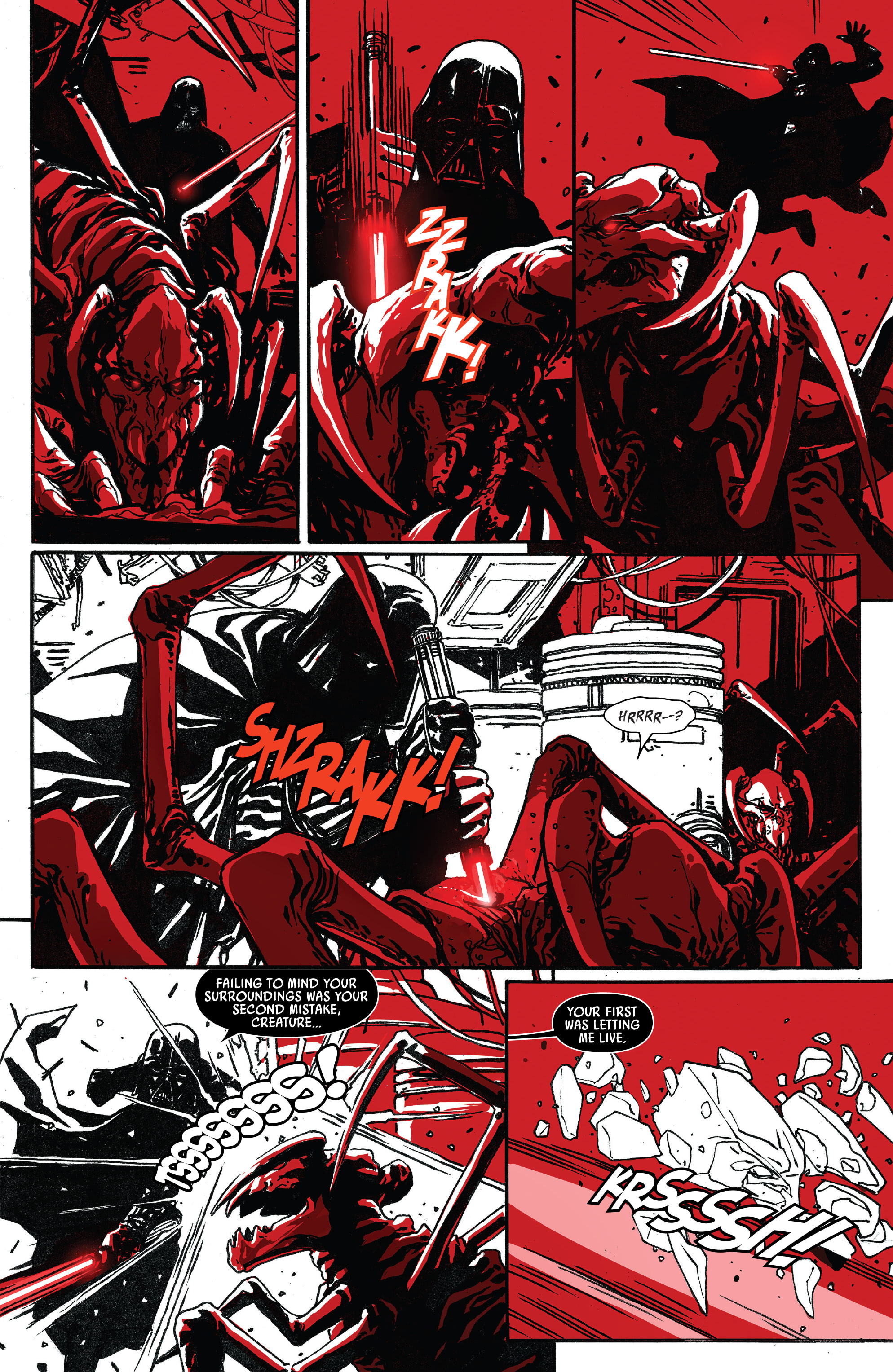 Read online Star Wars: Darth Vader - Black, White & Red comic -  Issue #2 - 15