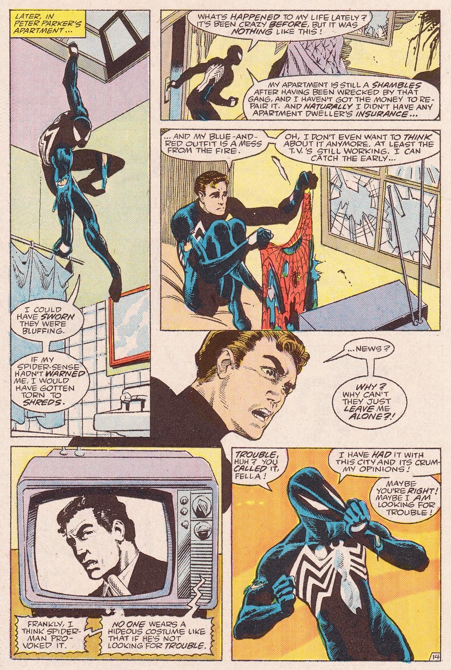Read online Web of Spider-Man (1985) comic -  Issue #13 - 15