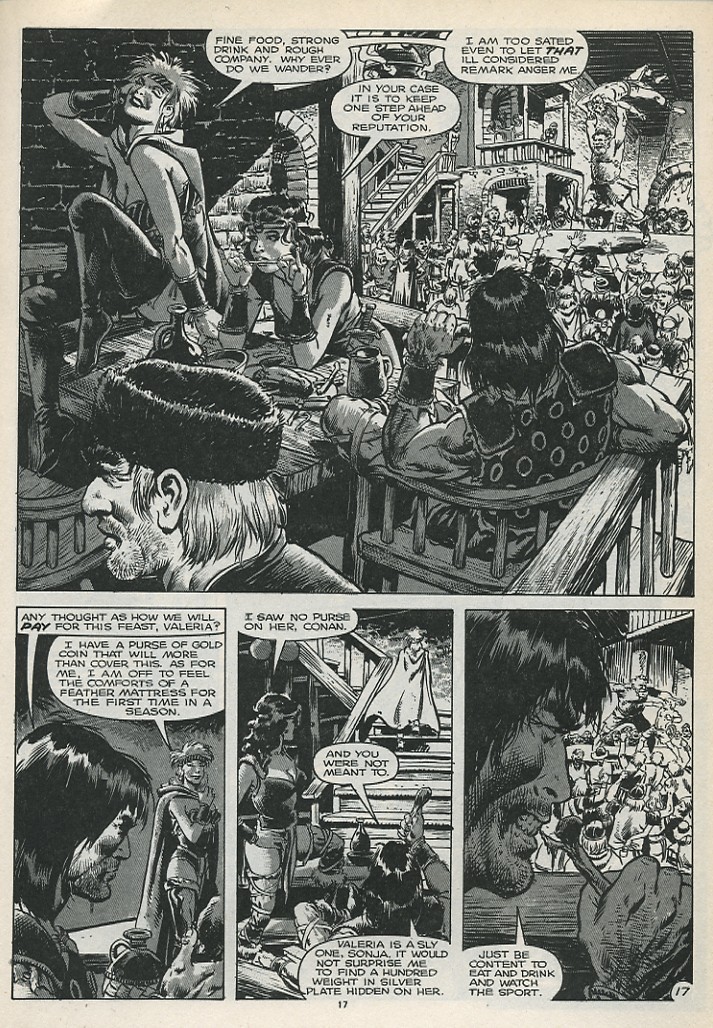 The Savage Sword Of Conan issue 179 - Page 19
