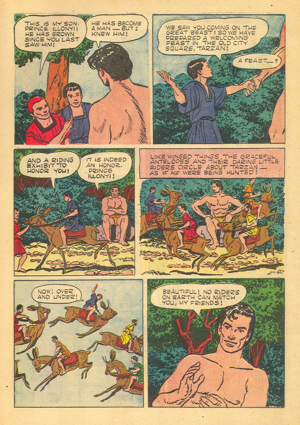 Read online Tarzan (1948) comic -  Issue #49 - 5