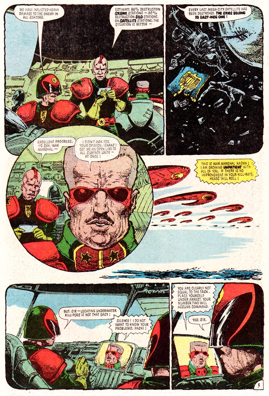 Read online Judge Dredd (1983) comic -  Issue #21 - 5