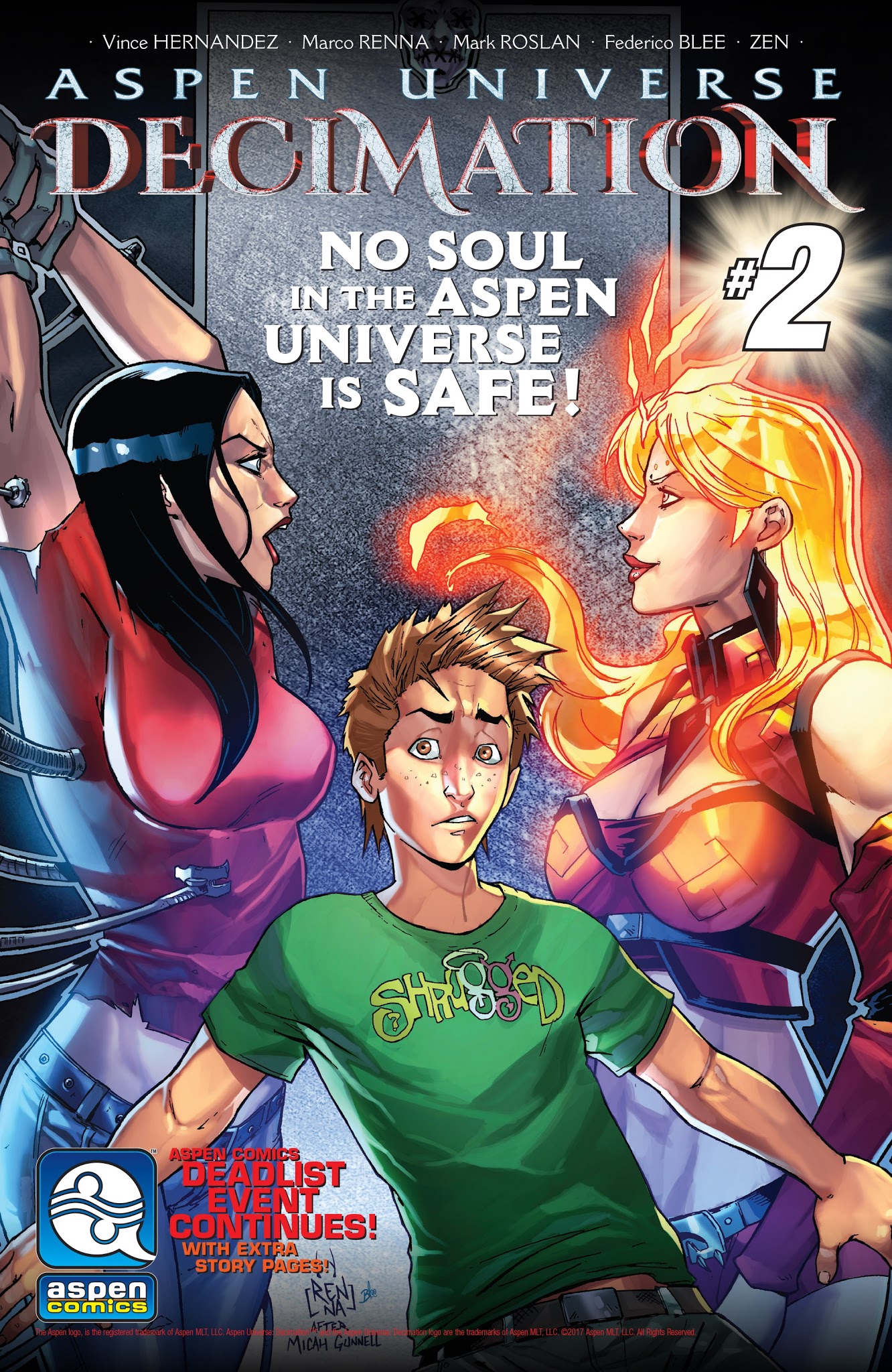 Read online Aspen Universe: Decimation comic -  Issue #1 - 27