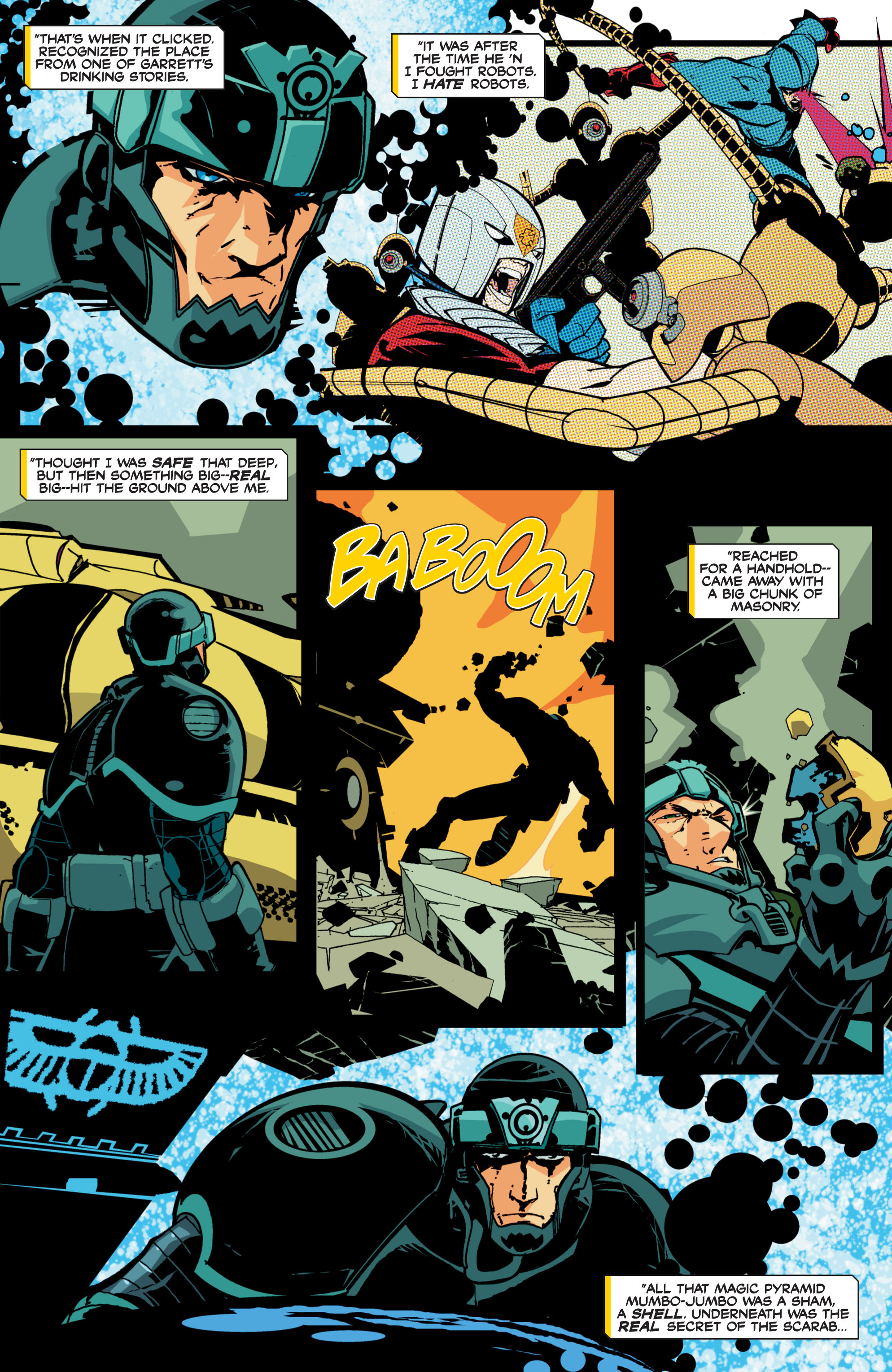 Read online Blue Beetle (2006) comic -  Issue #9 - 9