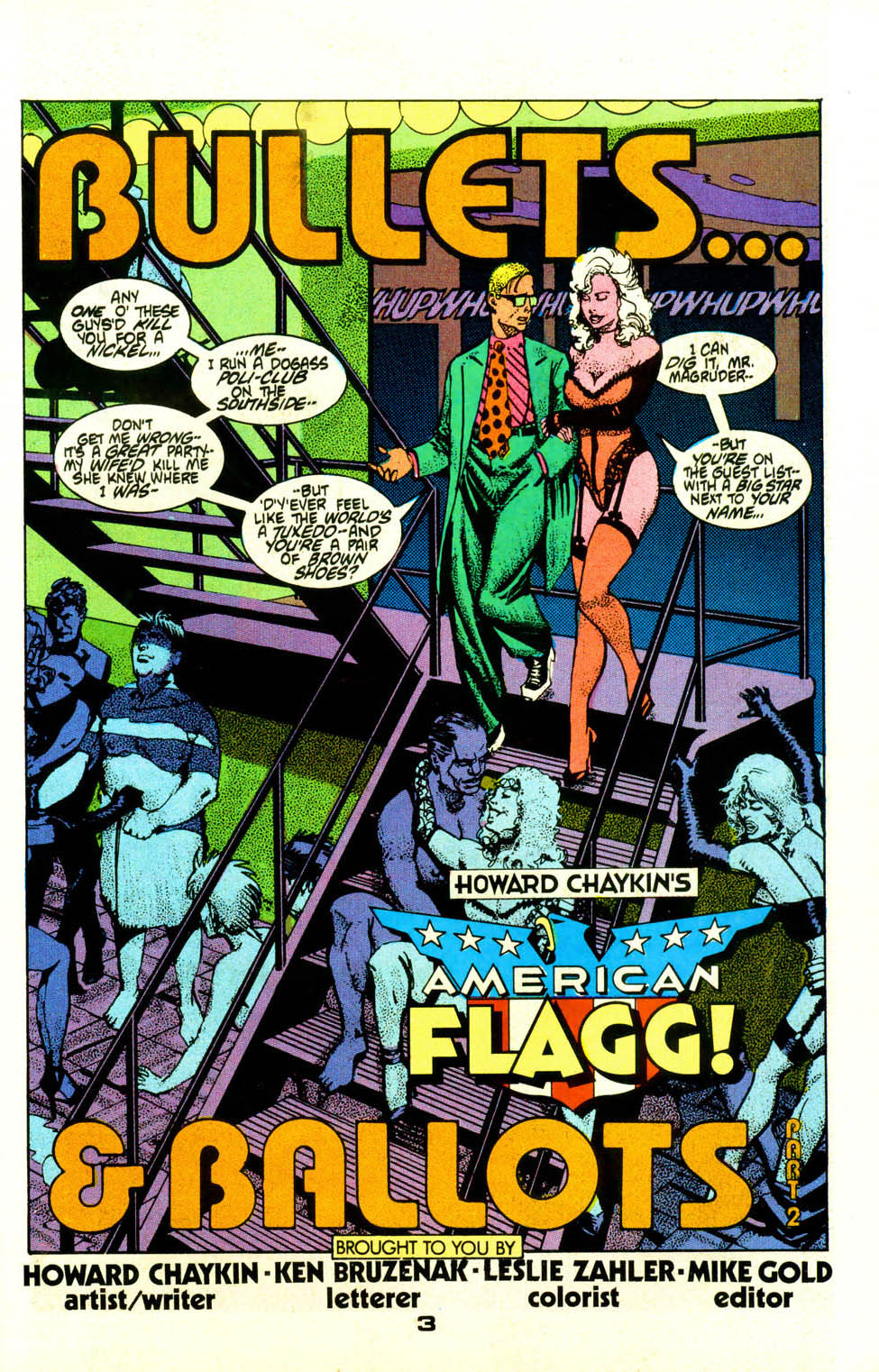 Read online American Flagg! comic -  Issue #20 - 4