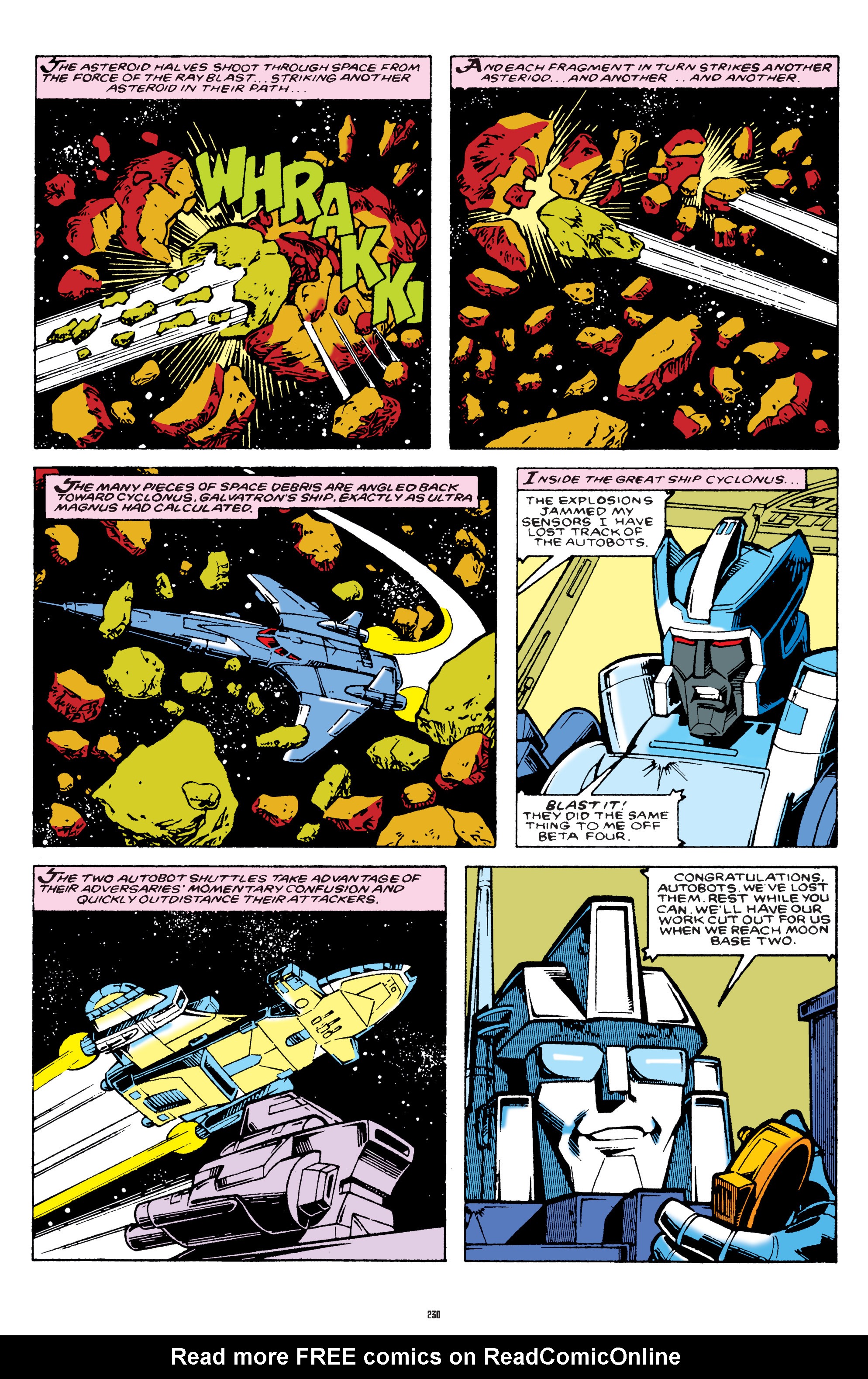 Read online The Transformers Classics comic -  Issue # TPB 7 - 229