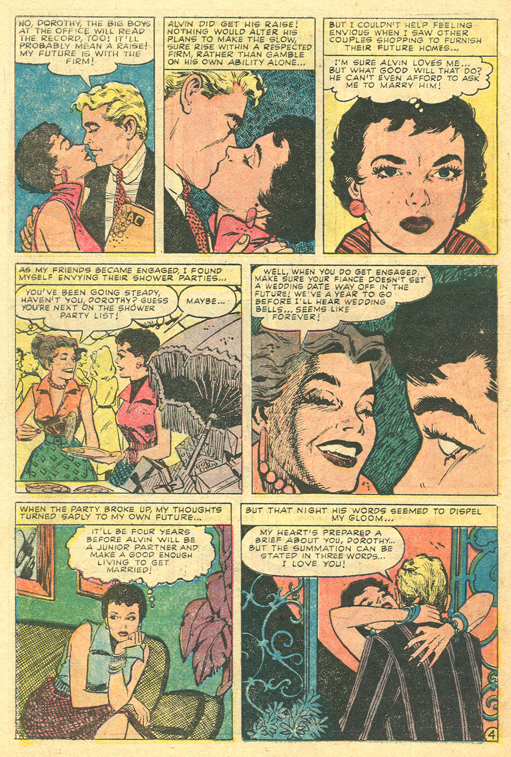 Read online Love Romances comic -  Issue #48 - 30