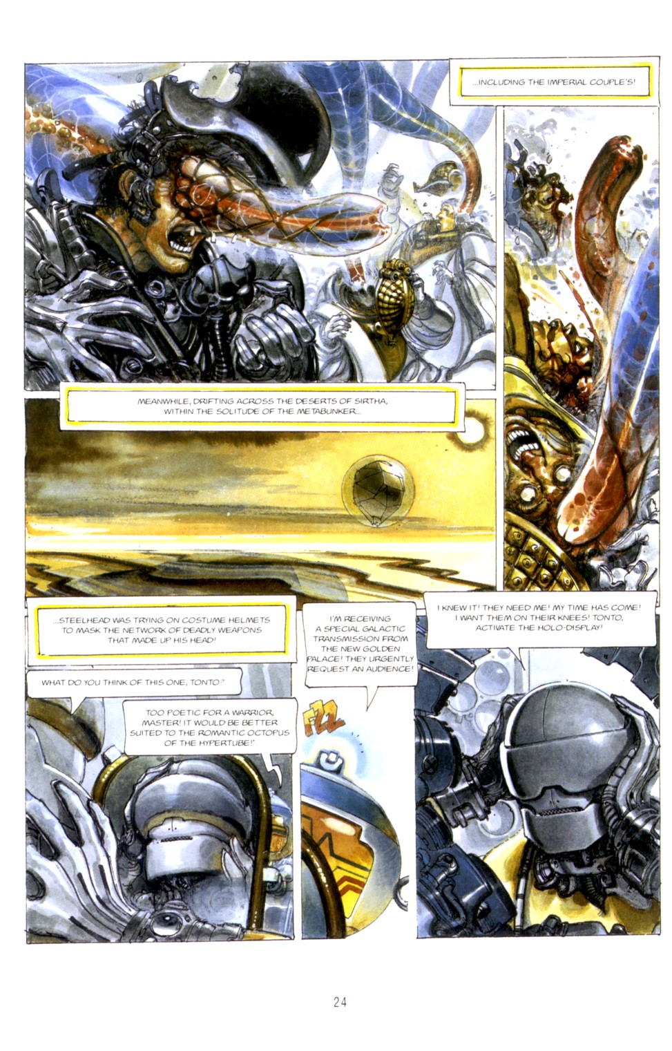 Read online The Metabarons comic -  Issue #10 - The Clash of Meta-Warriors - 21