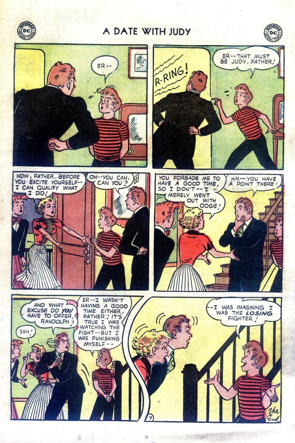 Read online A Date with Judy comic -  Issue #36 - 40