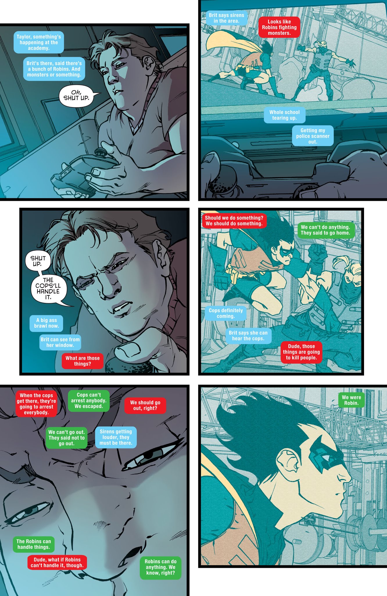 Read online Robin War comic -  Issue # _TPB (Part 3) - 10