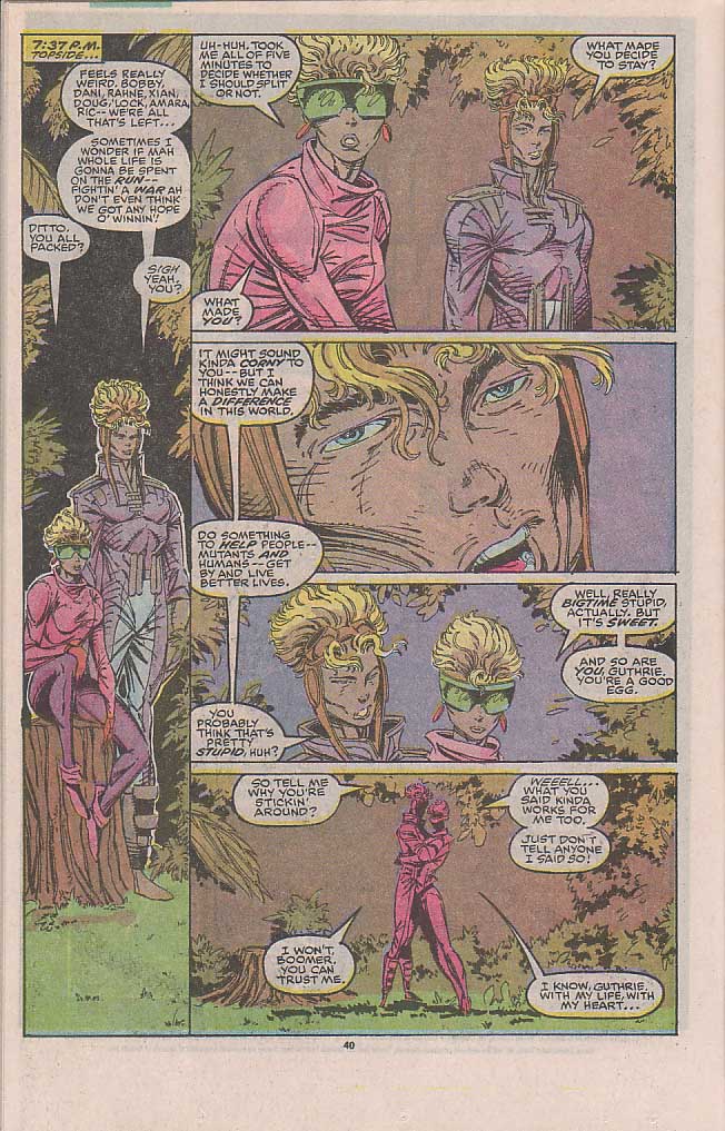 The New Mutants Issue #100 #107 - English 32