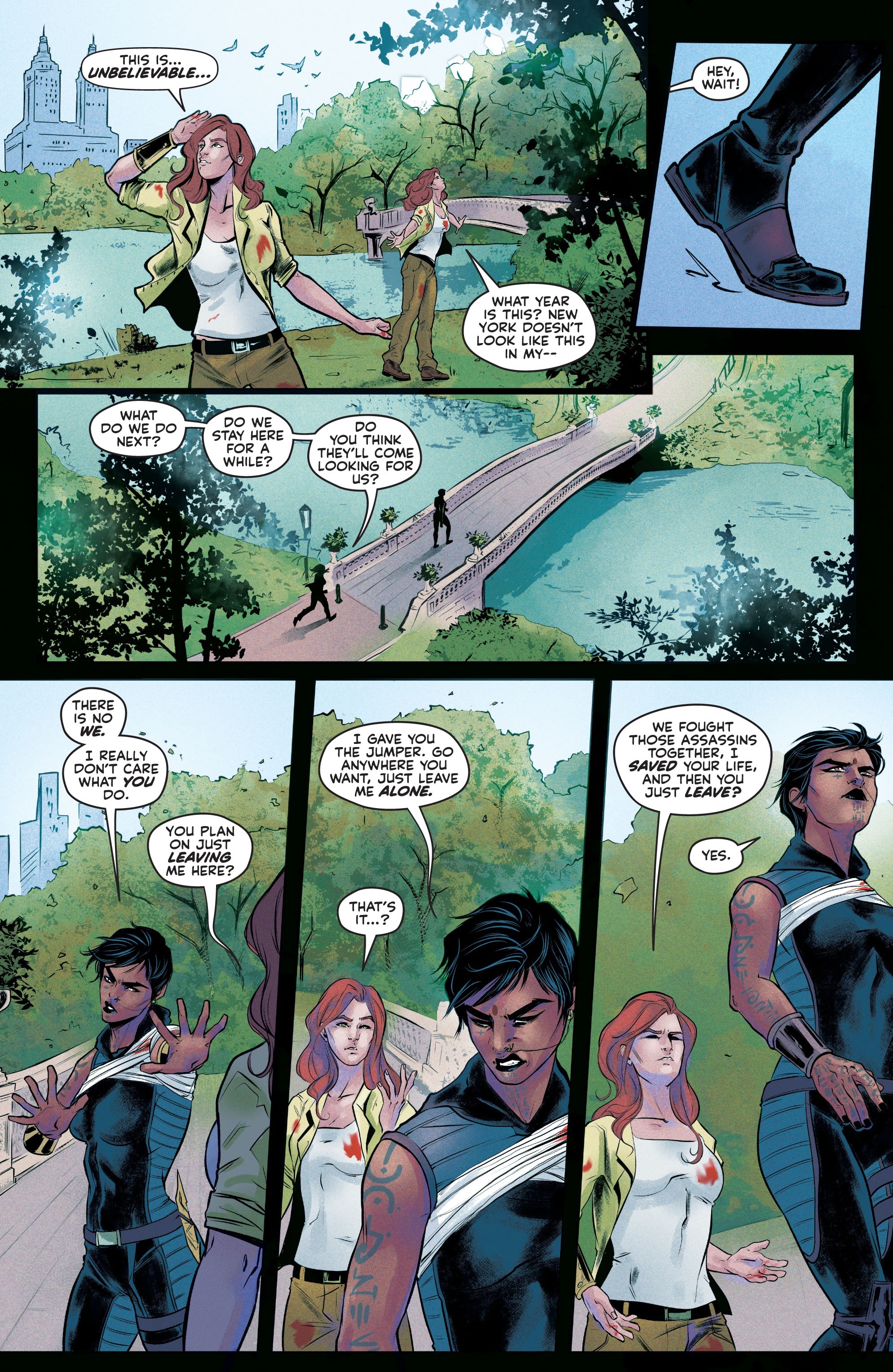 Read online Artemis and the Assassin comic -  Issue #4 - 12
