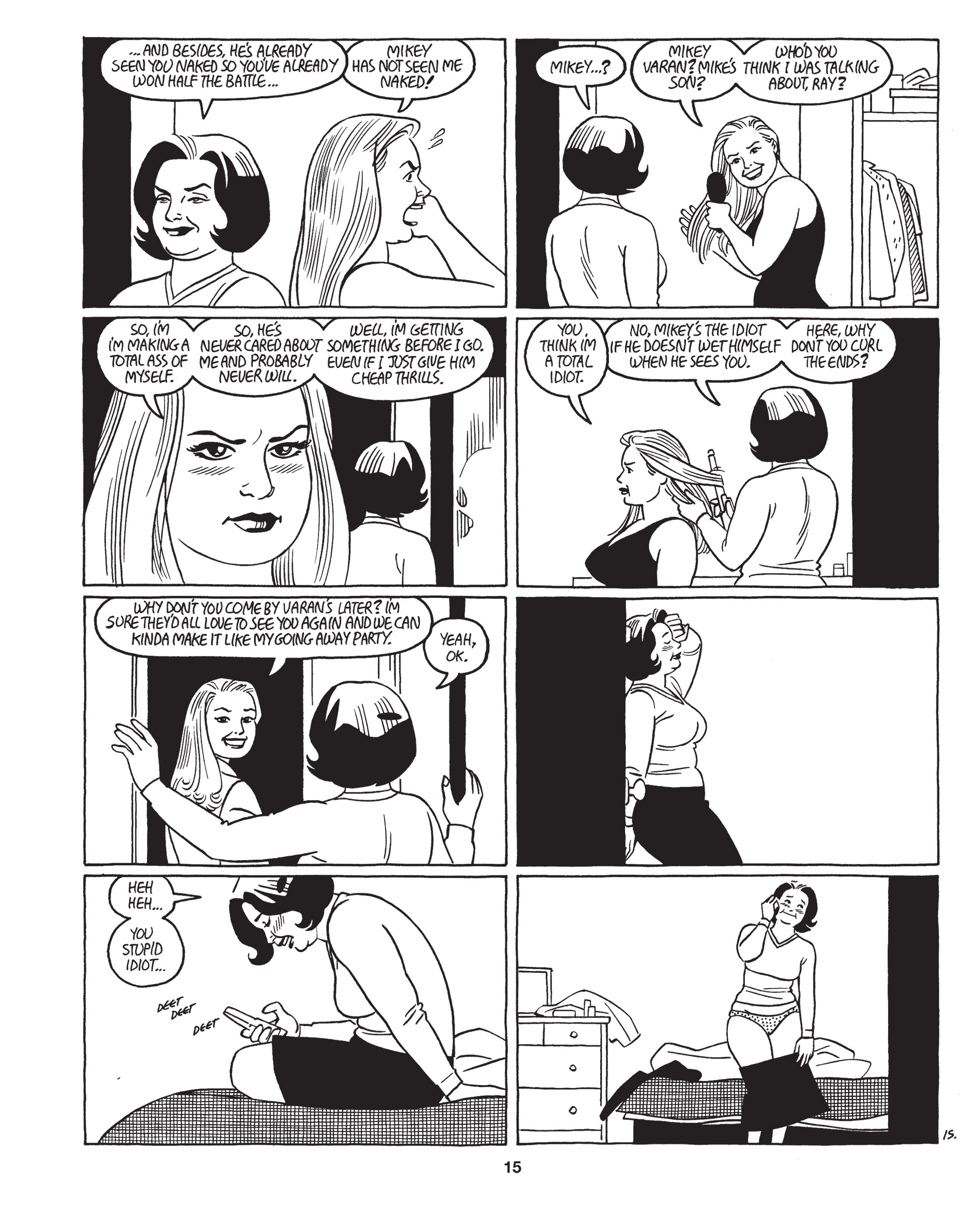Read online Love and Rockets: New Stories comic -  Issue #4 - 17