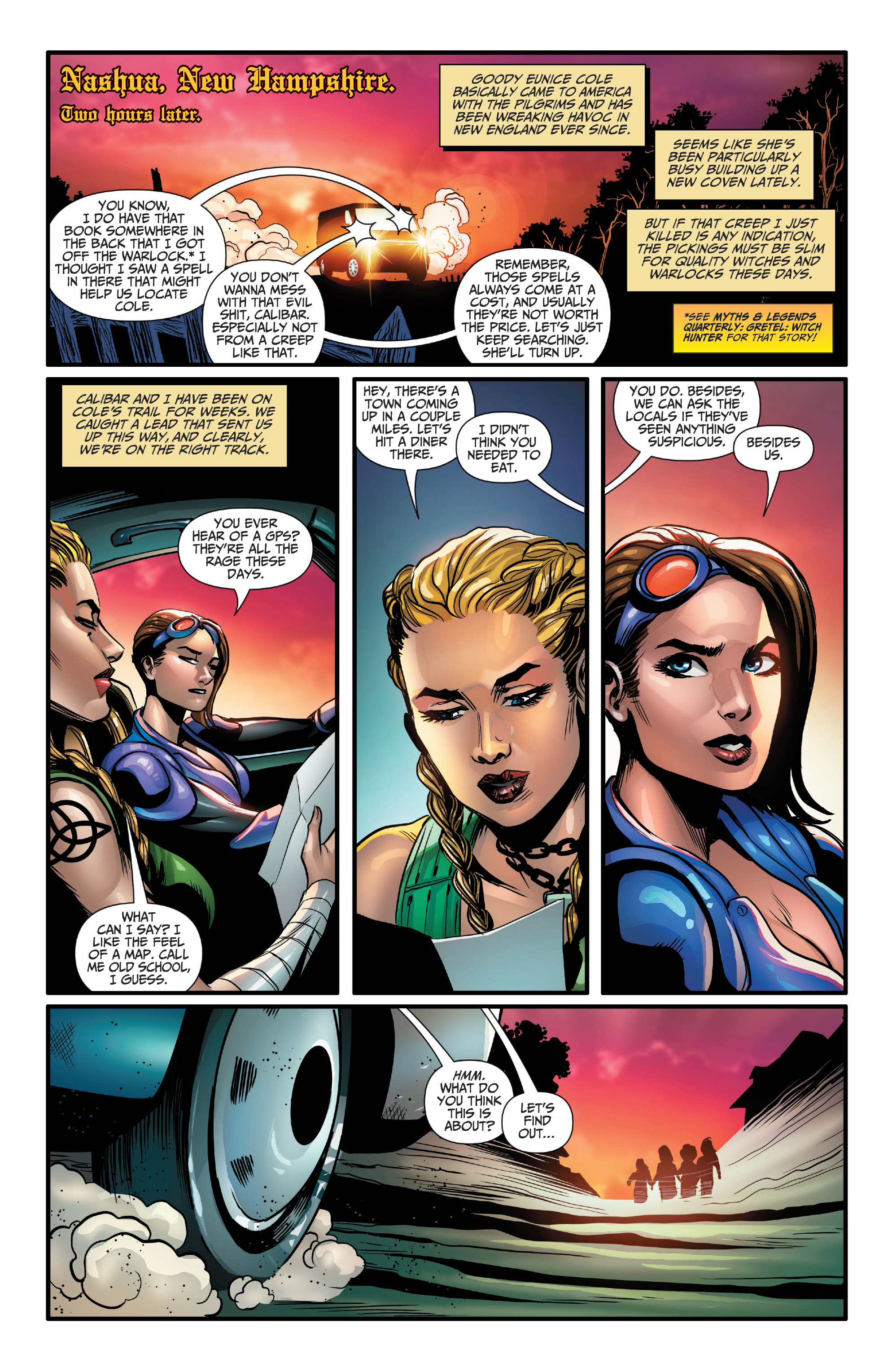 Read online Grimm Spotlight: Gretel: Bloody Mary comic -  Issue # Full - 15