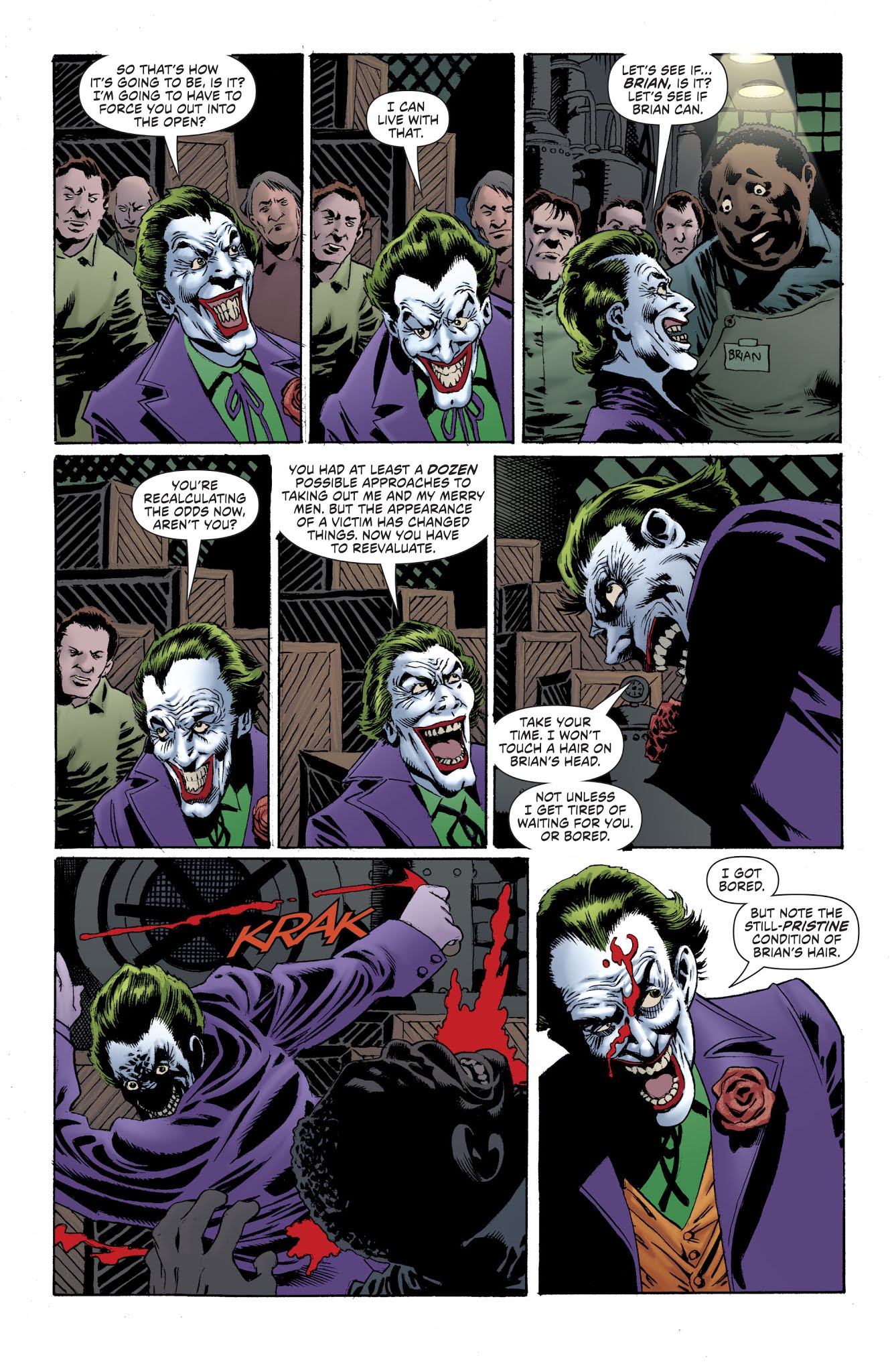 Read online Batman: Kings of Fear comic -  Issue #1 - 6