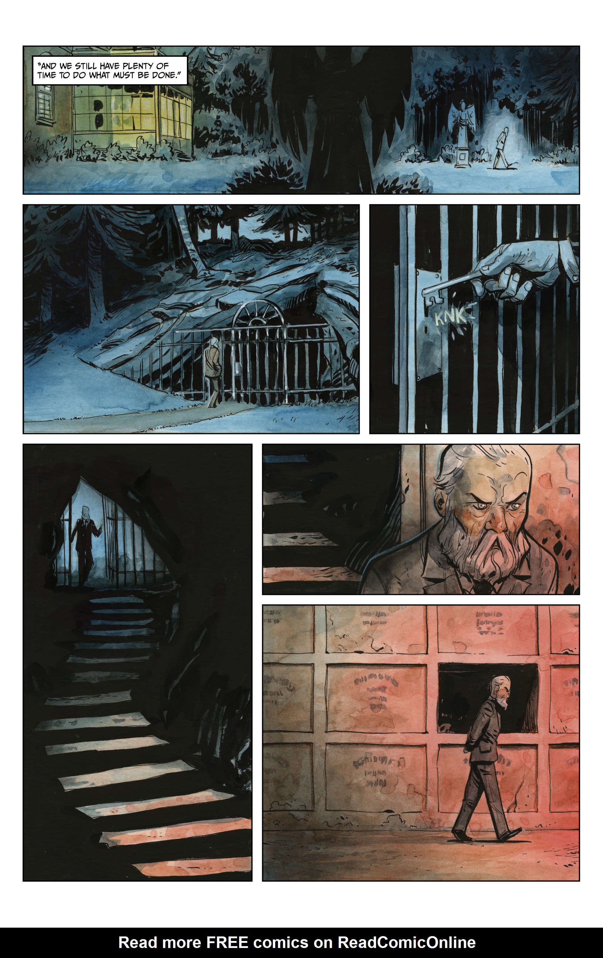 Read online Manor Black comic -  Issue # _TPB - 12