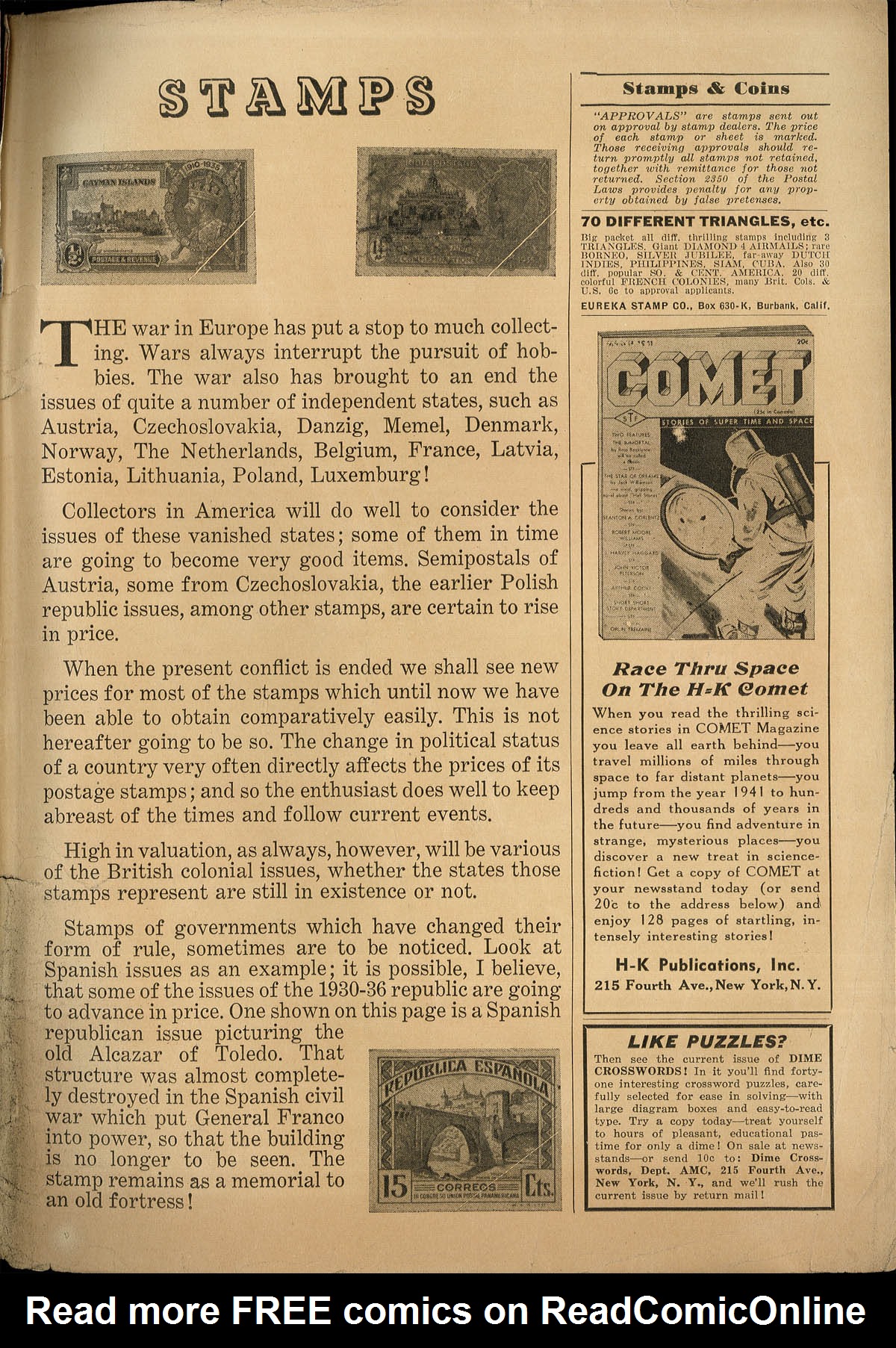 Read online Stars and Stripes Comics comic -  Issue #2 - 67