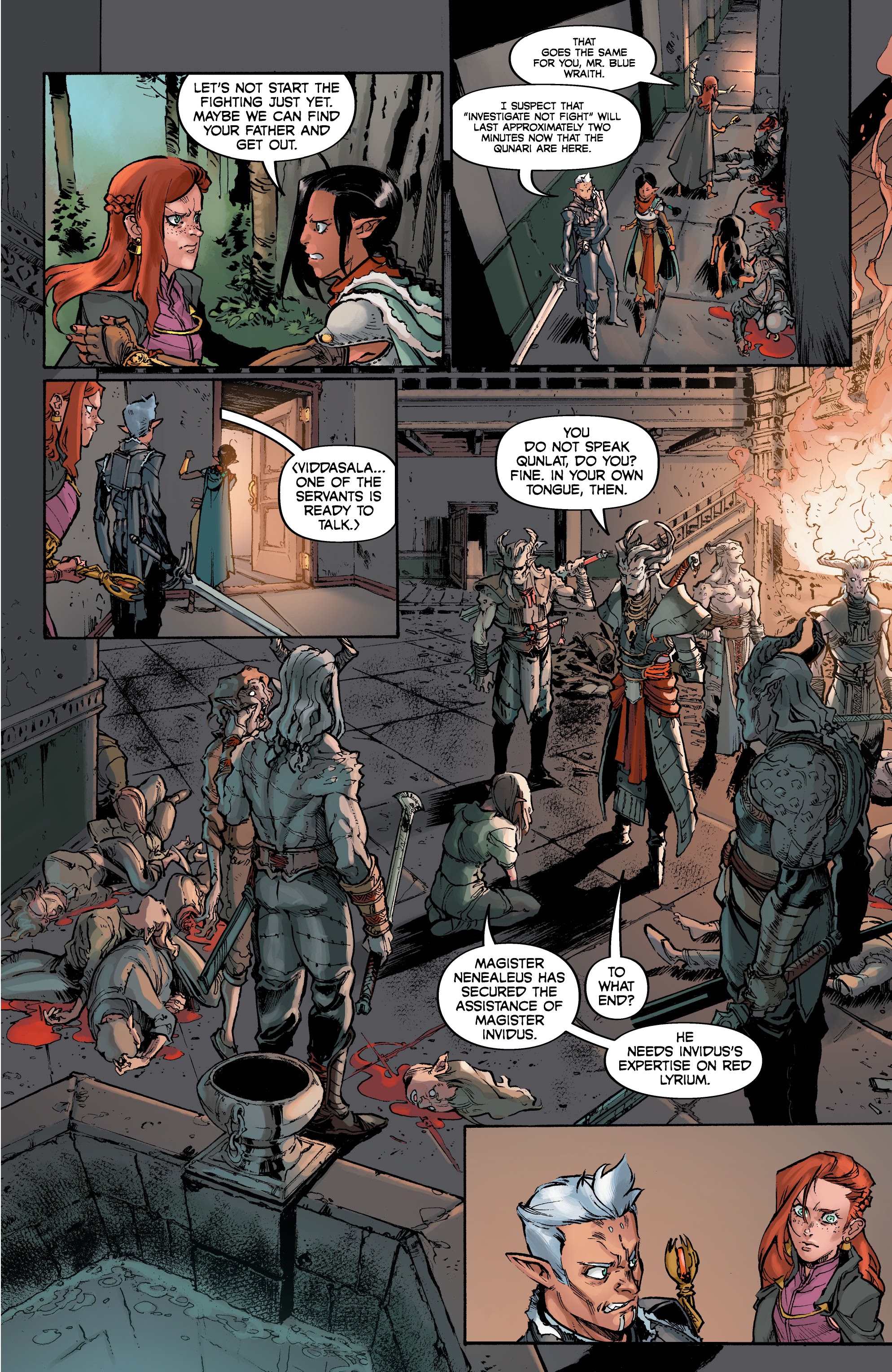 Read online Dragon Age: Blue Wraith comic -  Issue # _TPB - 44
