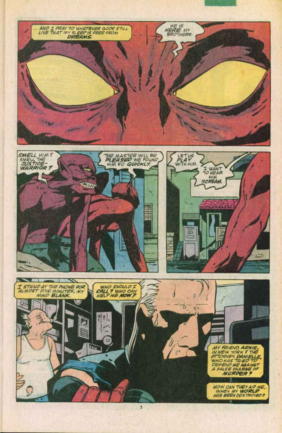 Read online Justice (1986) comic -  Issue #11 - 4