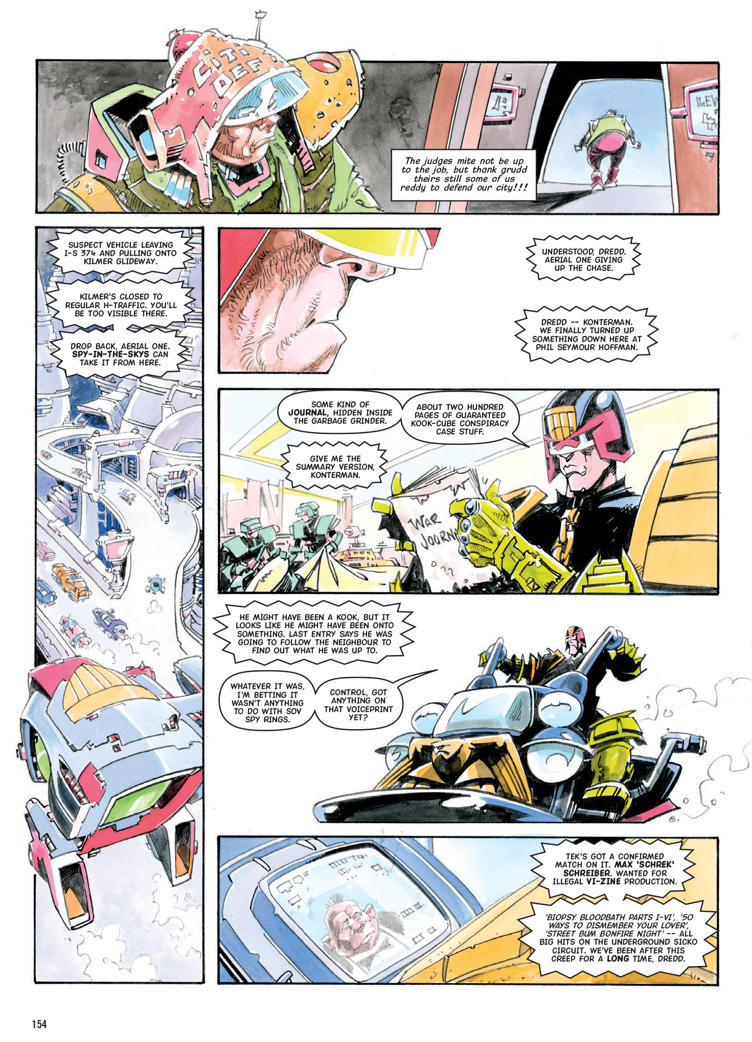 Read online Judge Dredd: The Complete Case Files comic -  Issue # TPB 40 (Part 2) - 56