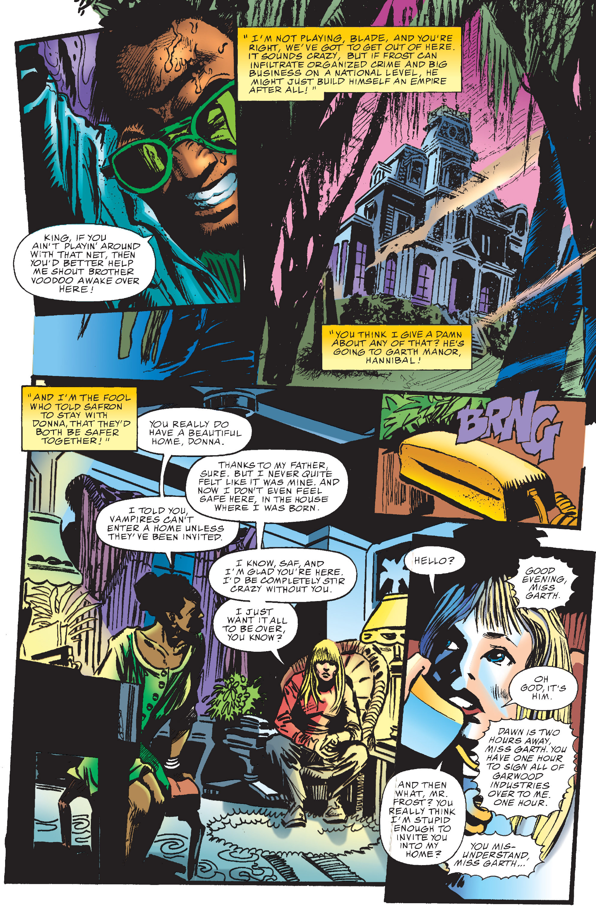 Read online Blade: Undead By Daylight comic -  Issue # Full - 90