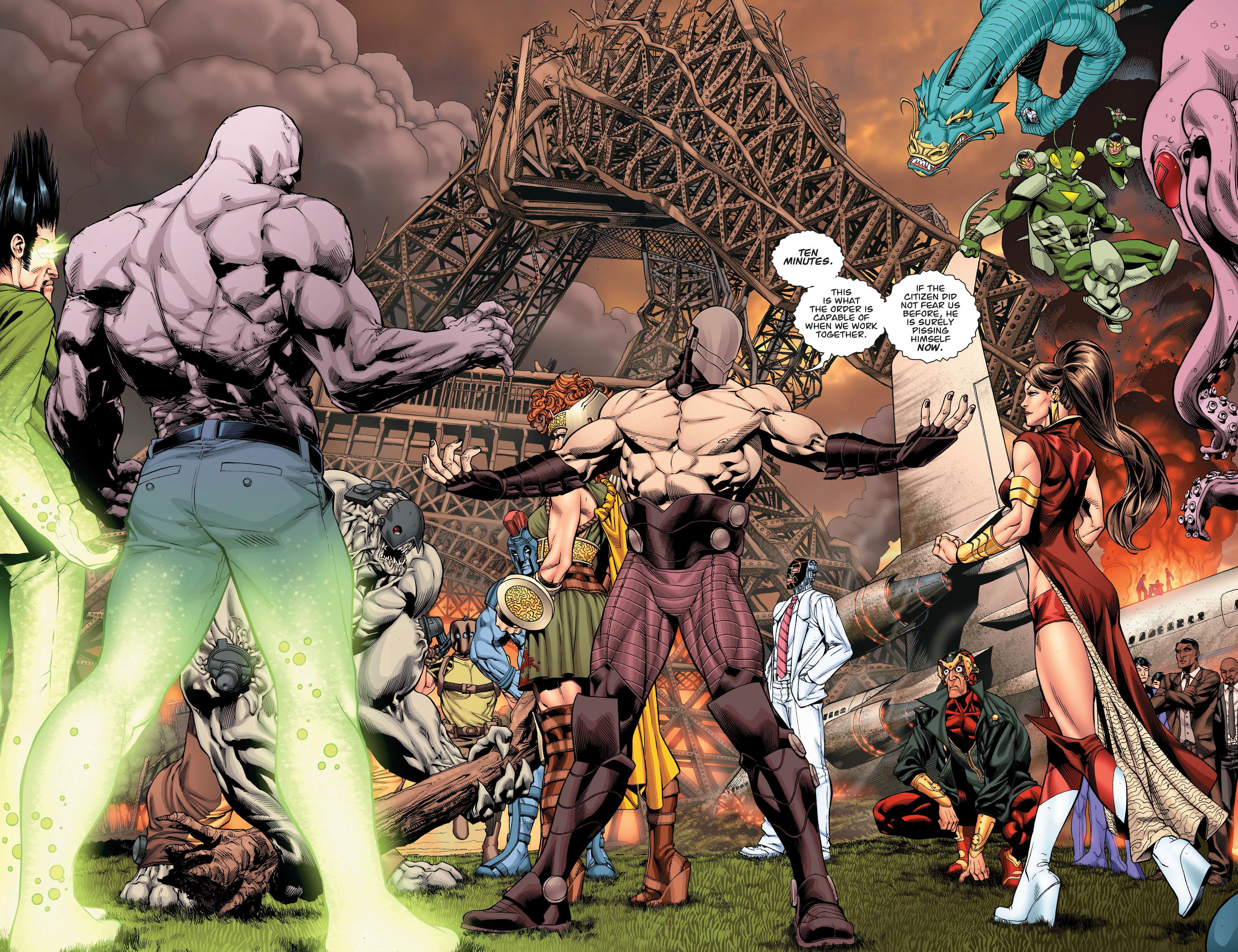 Read online Guarding the Globe (2010) comic -  Issue #5 - 20