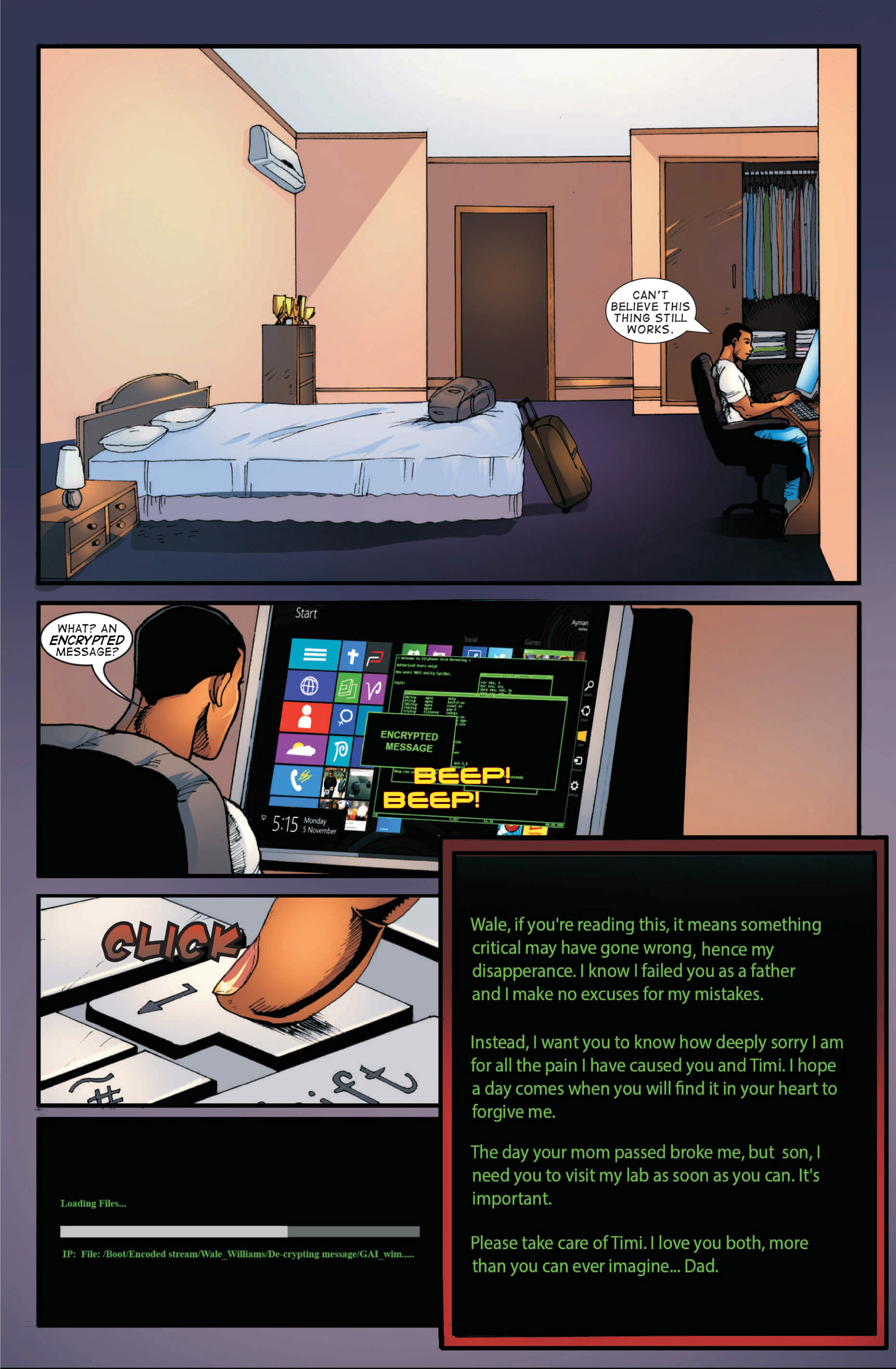 Read online E.X.O.: The Legend of Wale Williams comic -  Issue # TPB 1 - 33