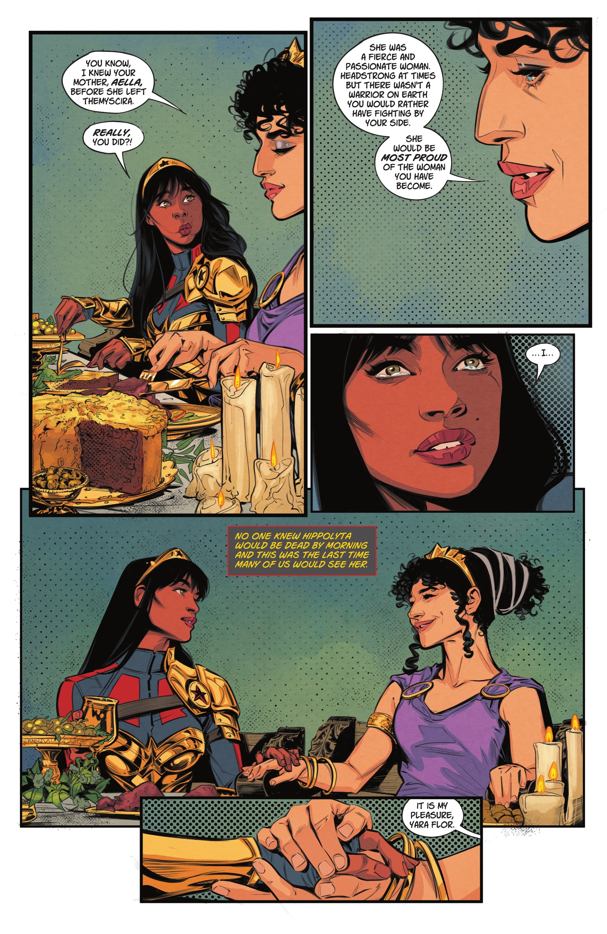 Read online Trial of the Amazons: Wonder Girl comic -  Issue #1 - 16
