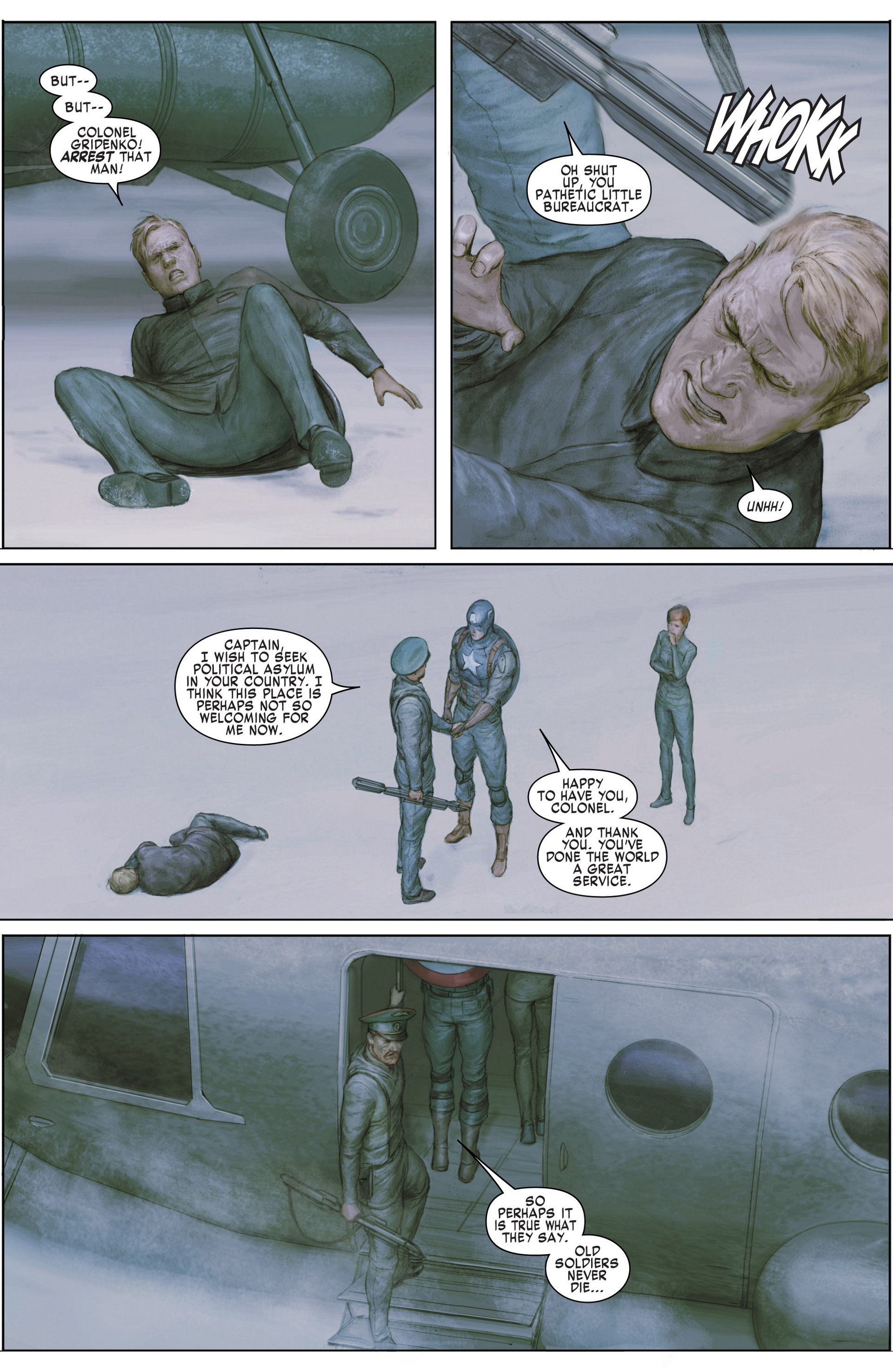Read online Captain America: Living Legend comic -  Issue #4 - 23