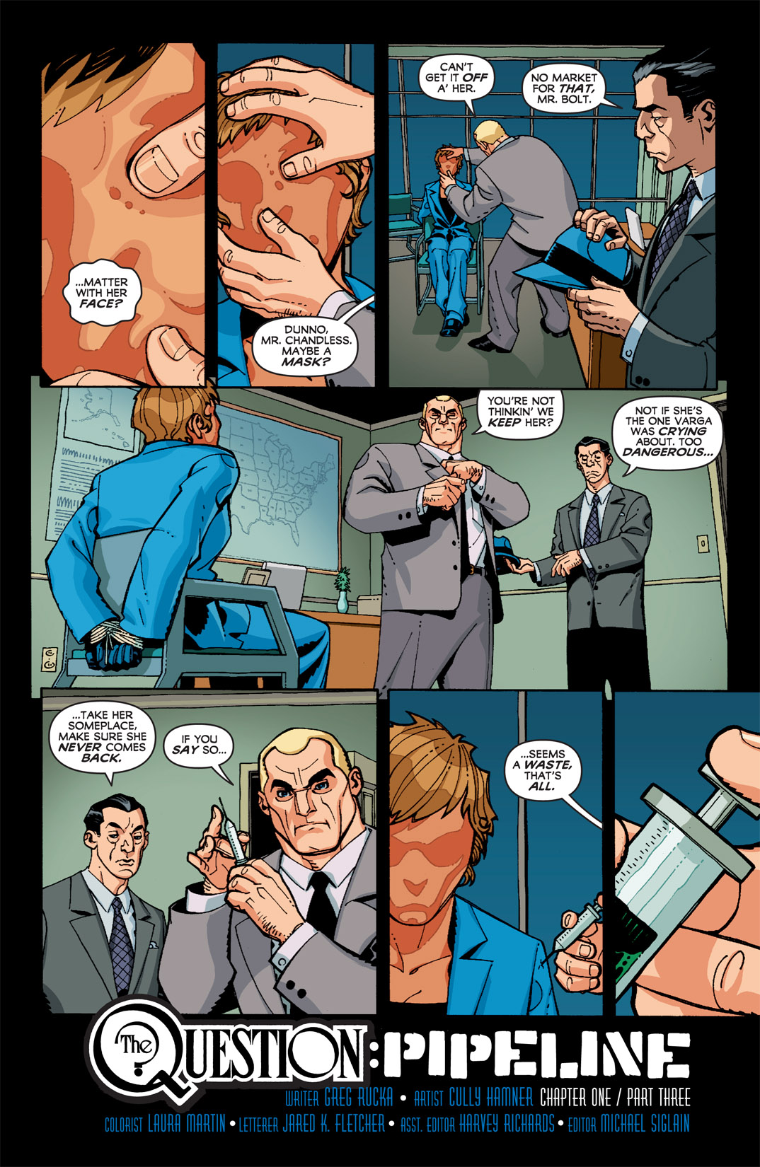 Read online The Question: Pipeline comic -  Issue # TPB - 18