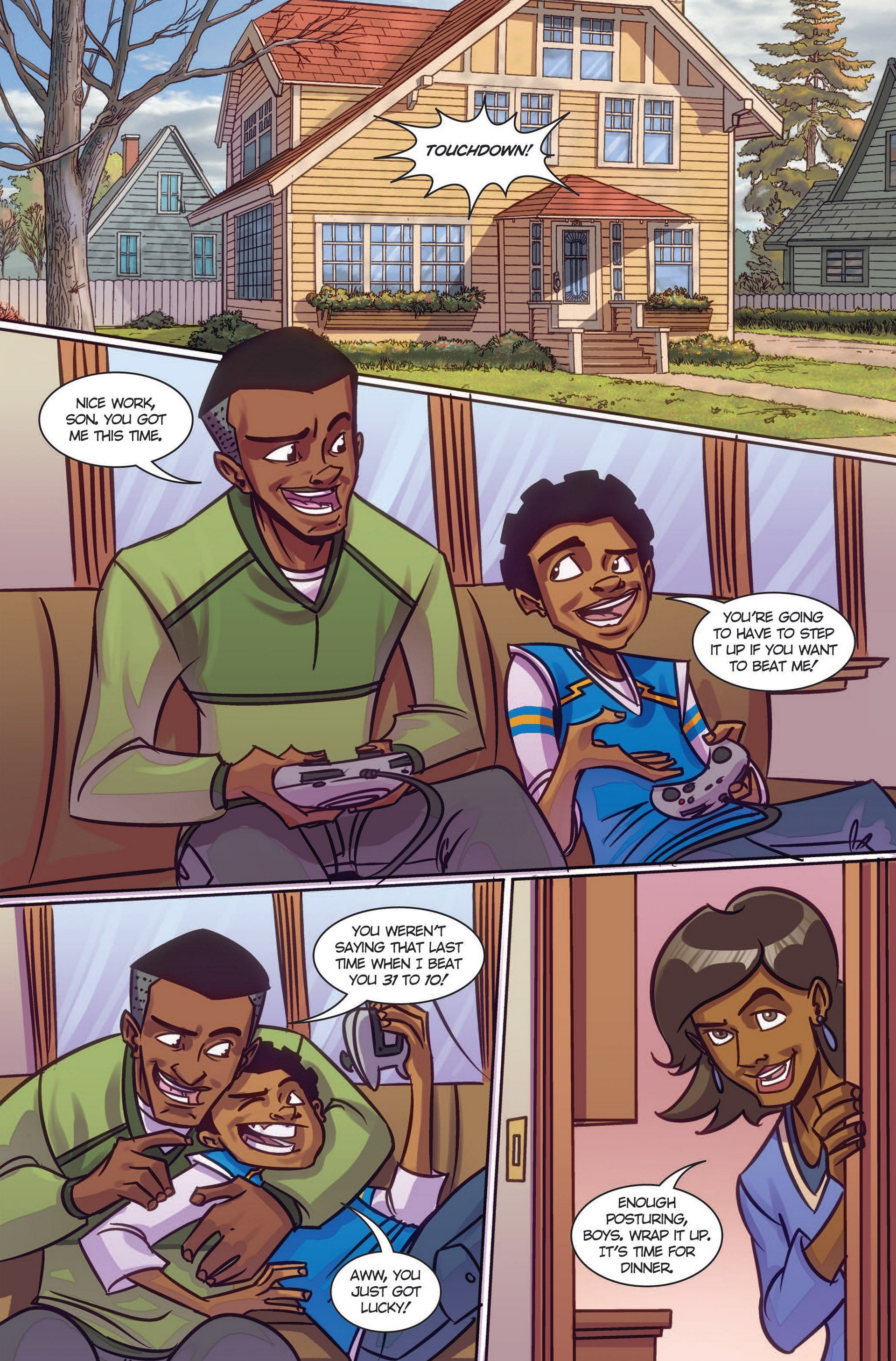 Read online NFL Rush Zone comic -  Issue # Full - 19