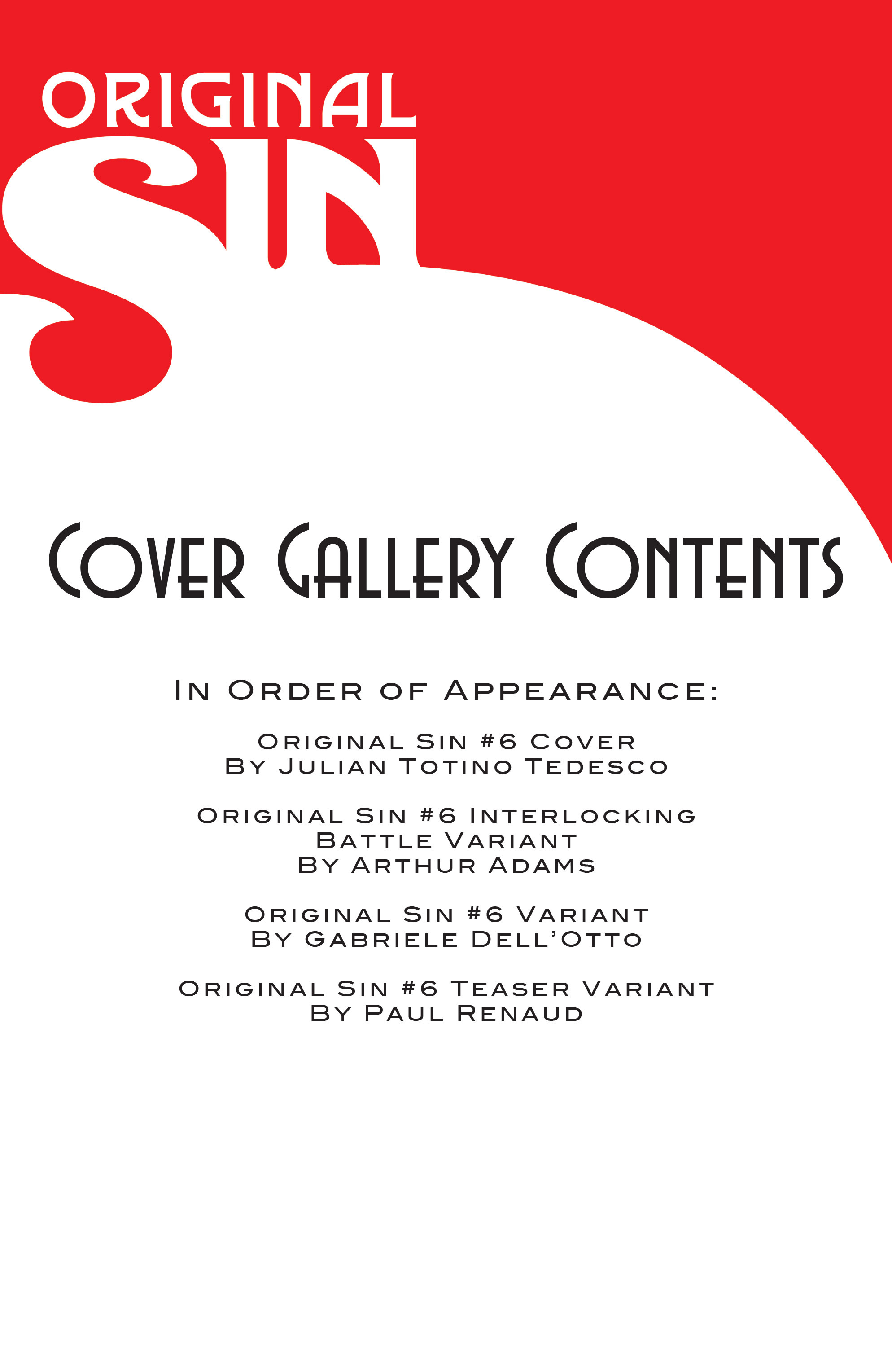 Read online Original Sin comic -  Issue # _Special 6 - 26