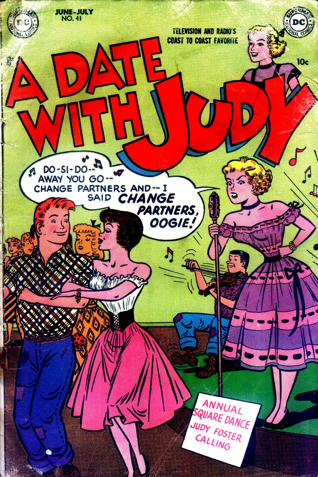 Read online A Date with Judy comic -  Issue #41 - 1