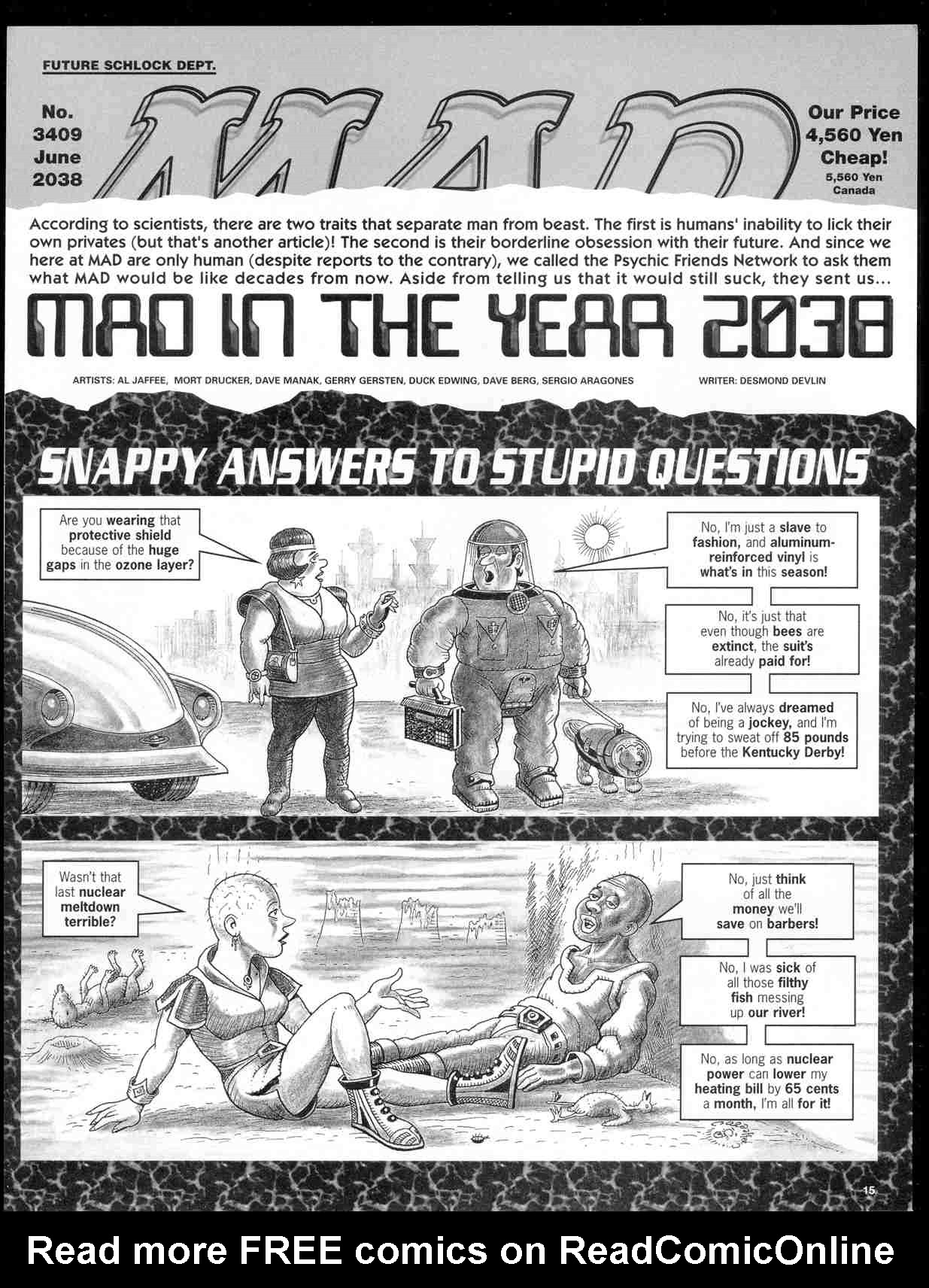 Read online MAD comic -  Issue #355 - 17
