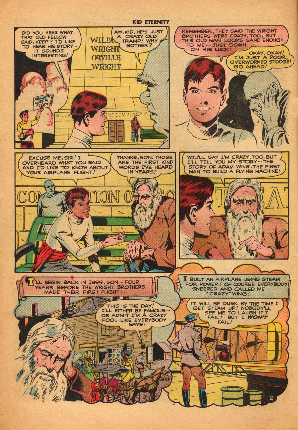 Read online Kid Eternity (1946) comic -  Issue #5 - 4